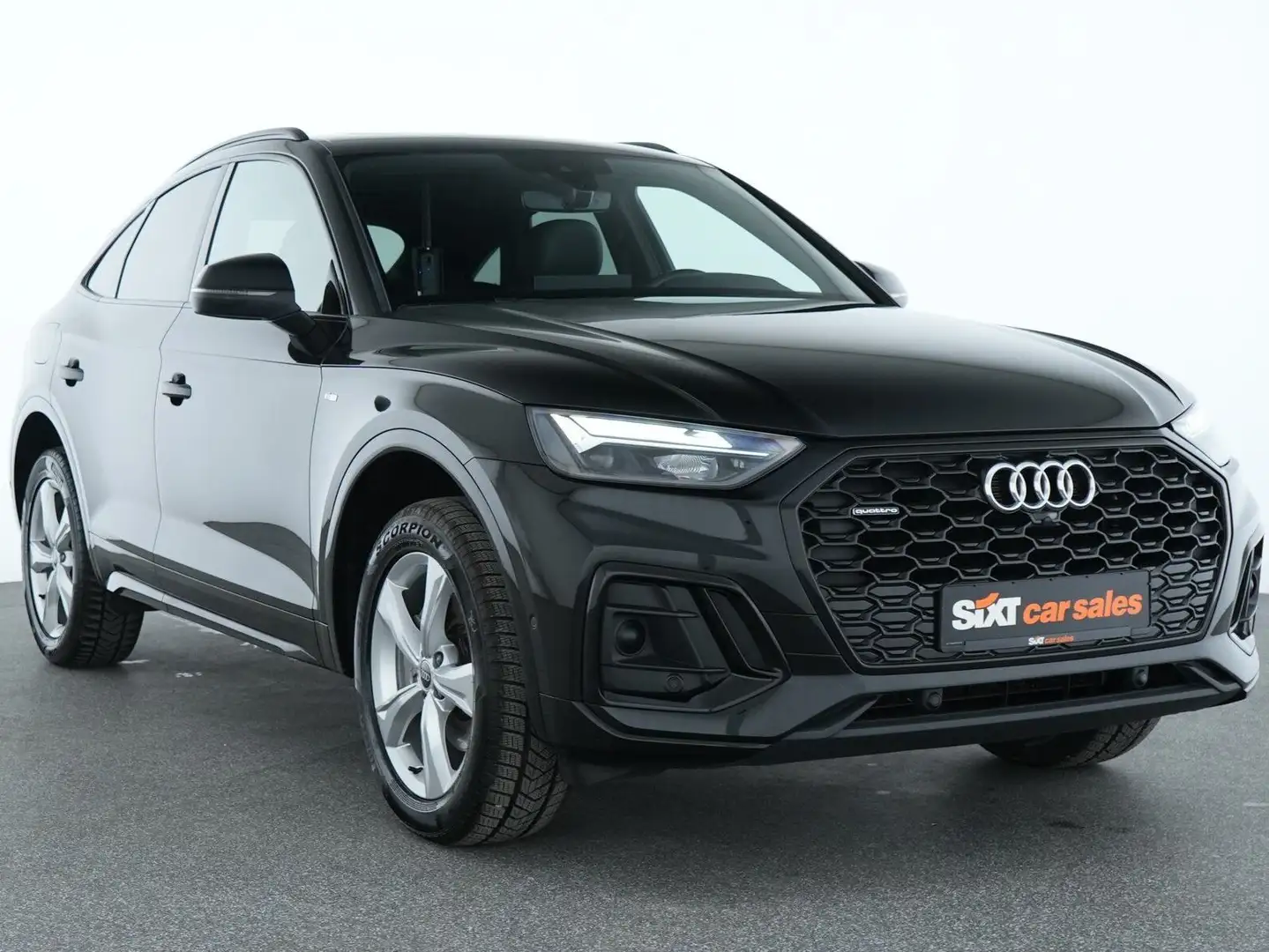 Audi Q5 40 TDI|quattro|S line|Navi|Pano|Kamera|AHK|LEDer Noir - 1