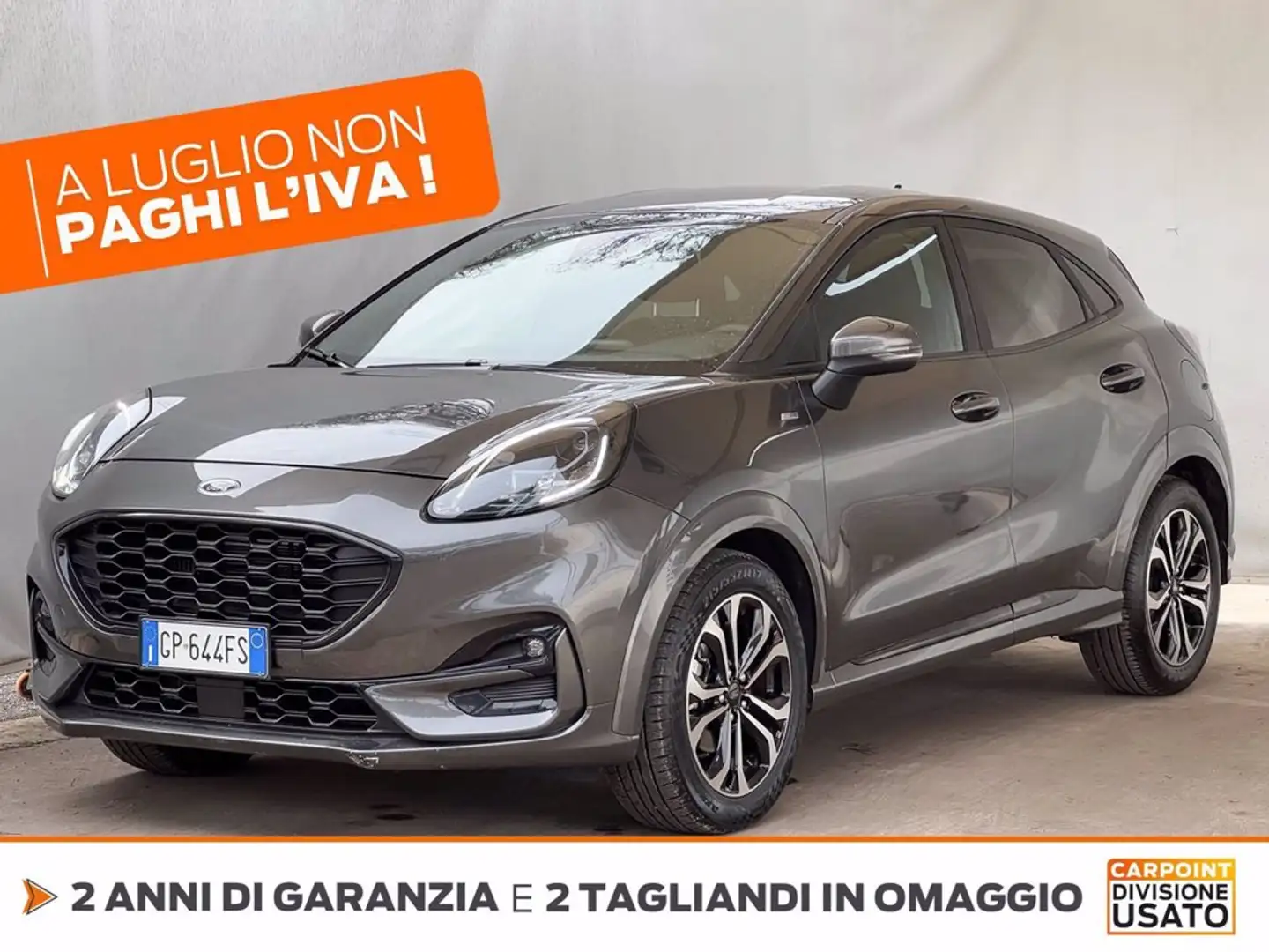 Ford Puma 1.0 ecoboost h st-line s&s 125cv auto Grigio - 1