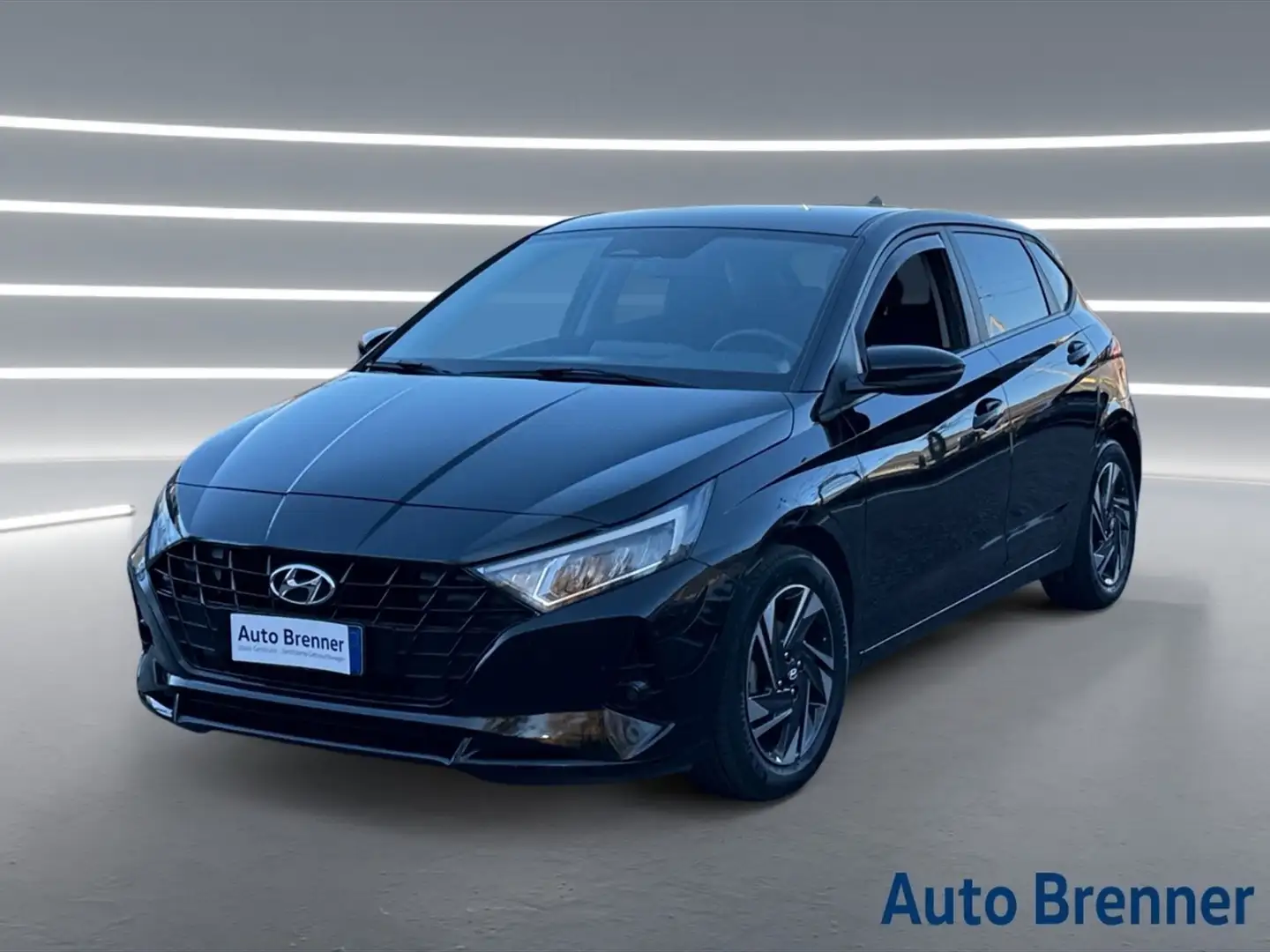 Hyundai i20 1.2 mpi connectline exterior pack Schwarz - 1