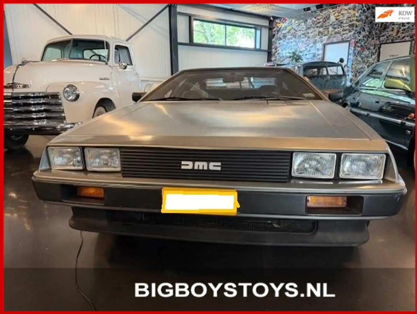 Oldtimer De Lorean DMC Grijs - 1