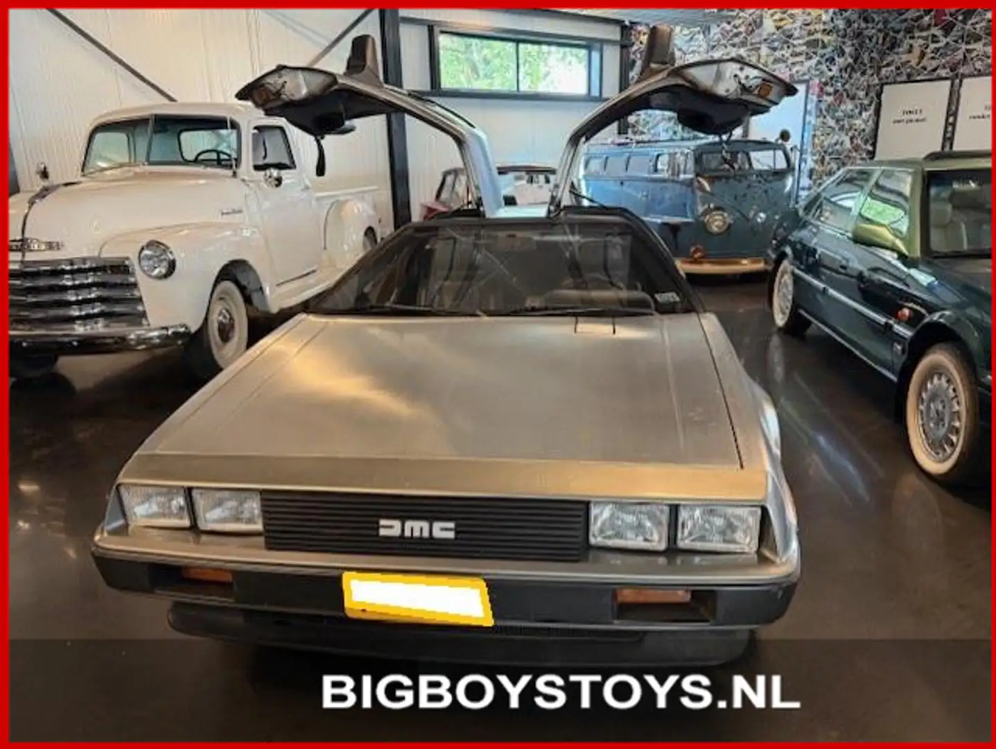Oldtimer De Lorean DMC Grijs - 2