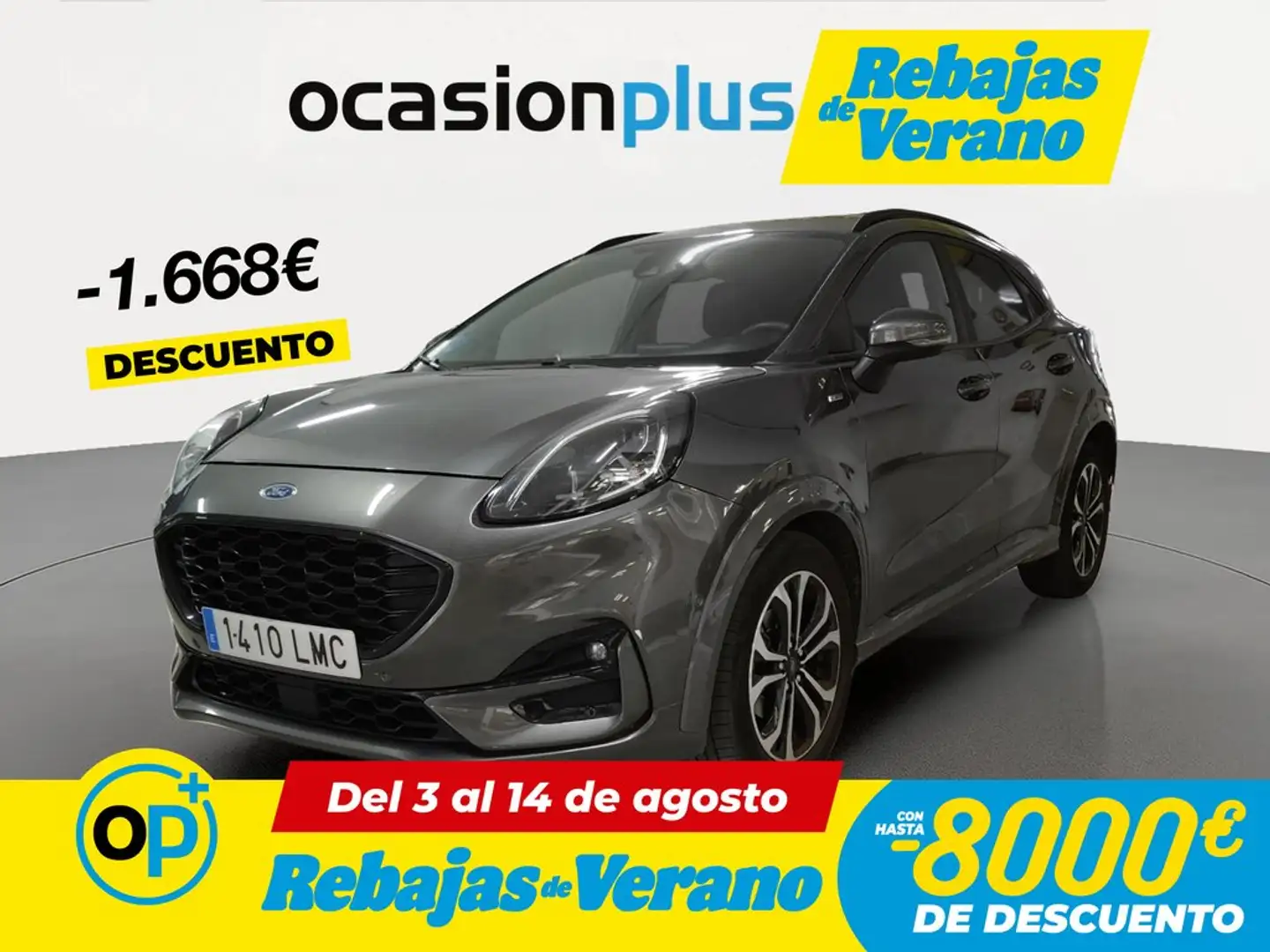 Ford Puma 1.0 EcoBoost MHEV ST-Line 125 Gris - 1