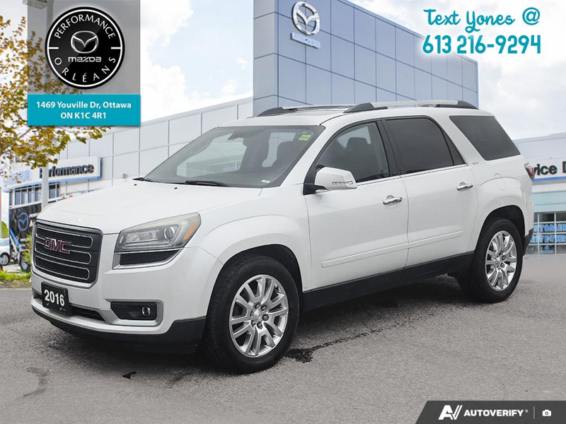  2016 GMC Acadia SLT-1 AWD   