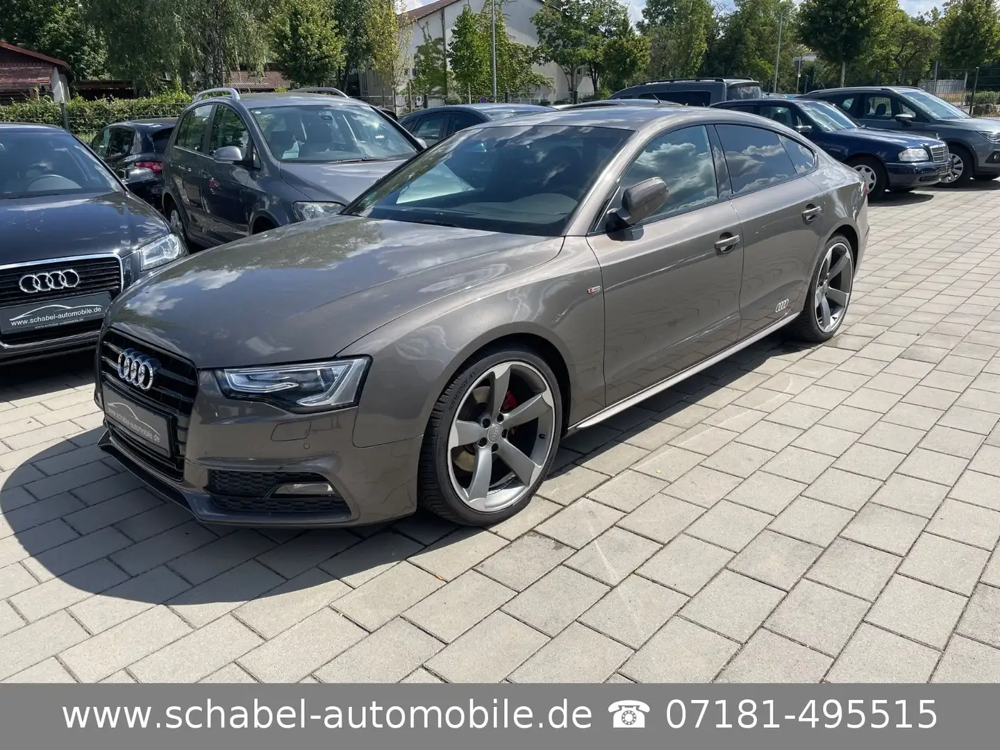Audi A5 Sportback 2.0 TDI Aut. S-LINE Eu6 Szary - 1