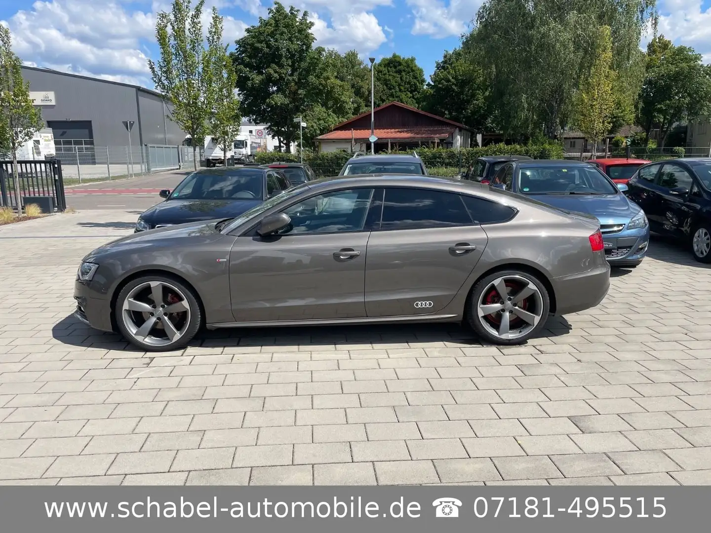 Audi A5 Sportback 2.0 TDI Aut. S-LINE Eu6 Szary - 2