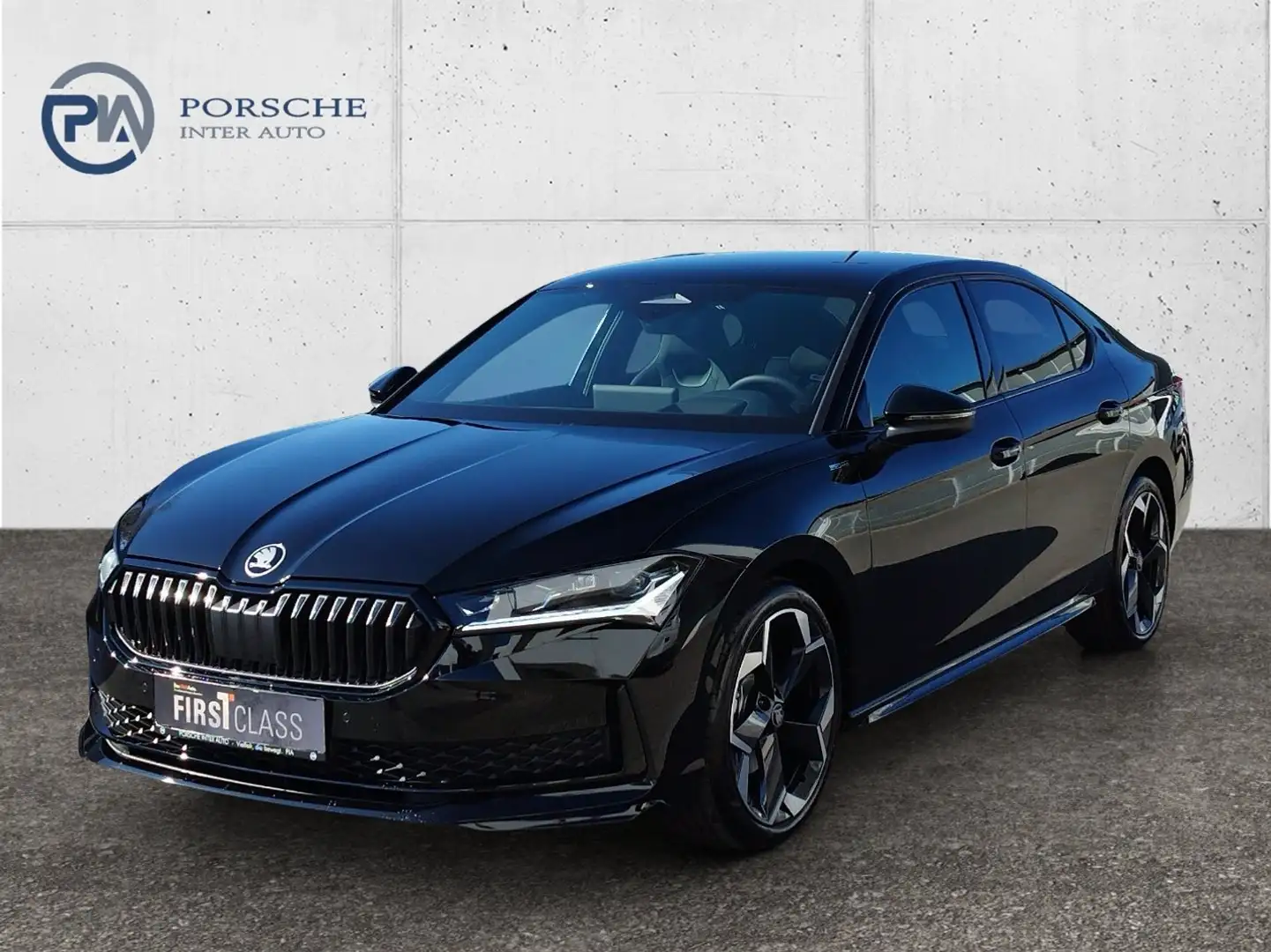 Skoda Superb Sportline TDI DSG Schwarz - 2