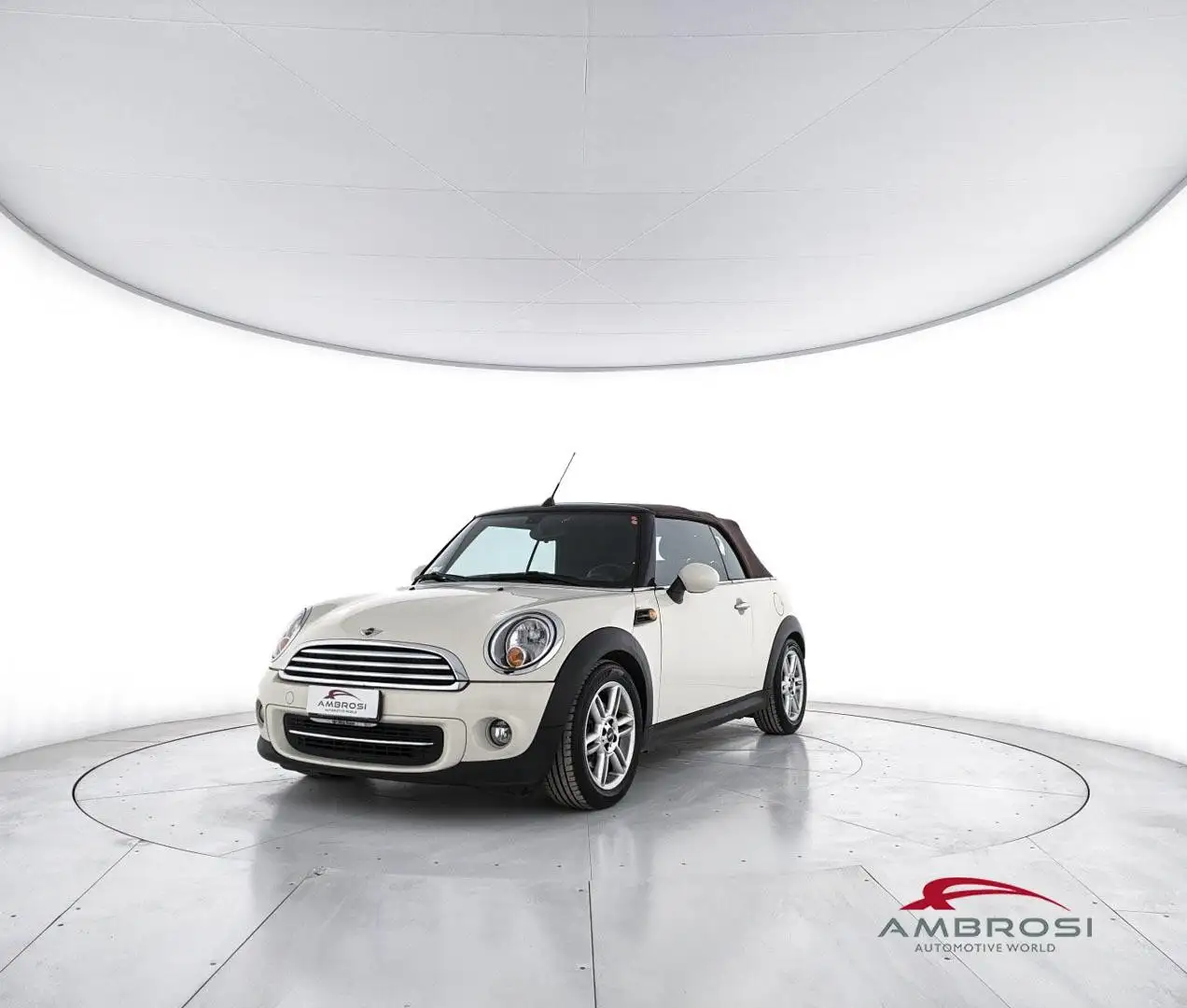 MINI Cooper D Cabrio Cooper D  1.6 16V Cooper D  Automatica Brun - 1