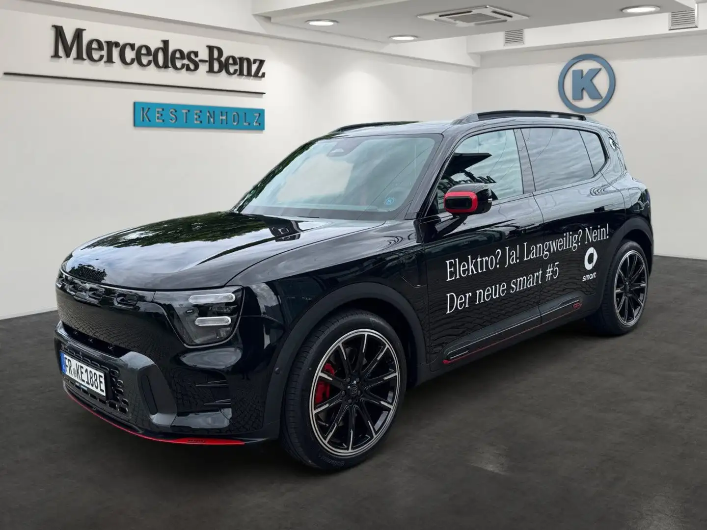 smart Smart #5 Brabus LEDER+360°+SOUNDSYSTEM+PANO+HUD Schwarz - 2