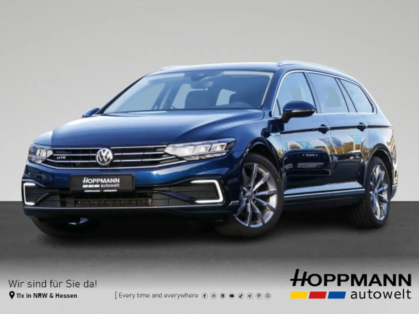 Volkswagen Passat Variant 1.4 TSI GTE AHK KAMERA NAVI App-C Blau - 1