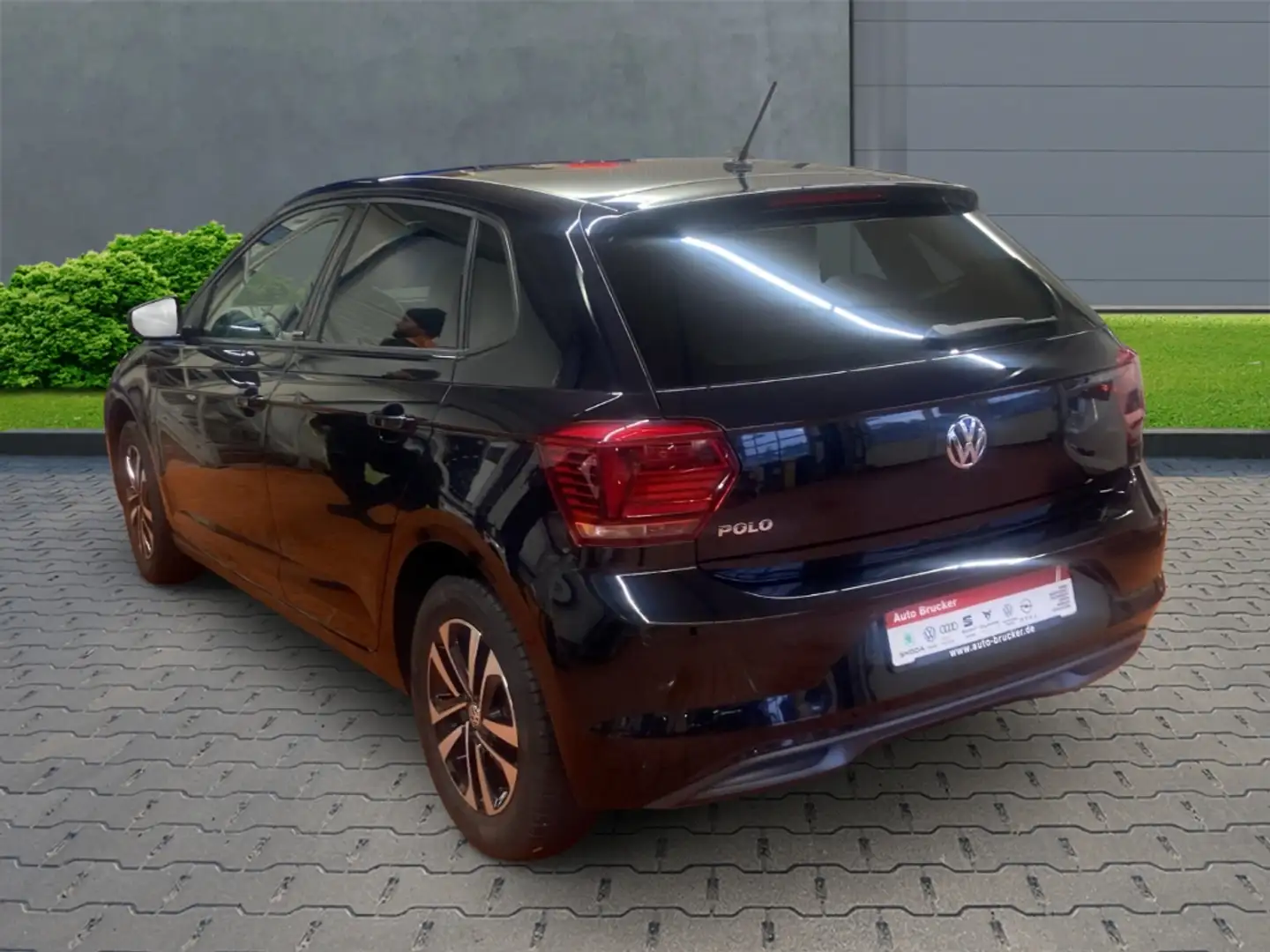 Volkswagen Polo VI United+Alufelgen+Klimaautomatik+Parksensoren Noir - 2