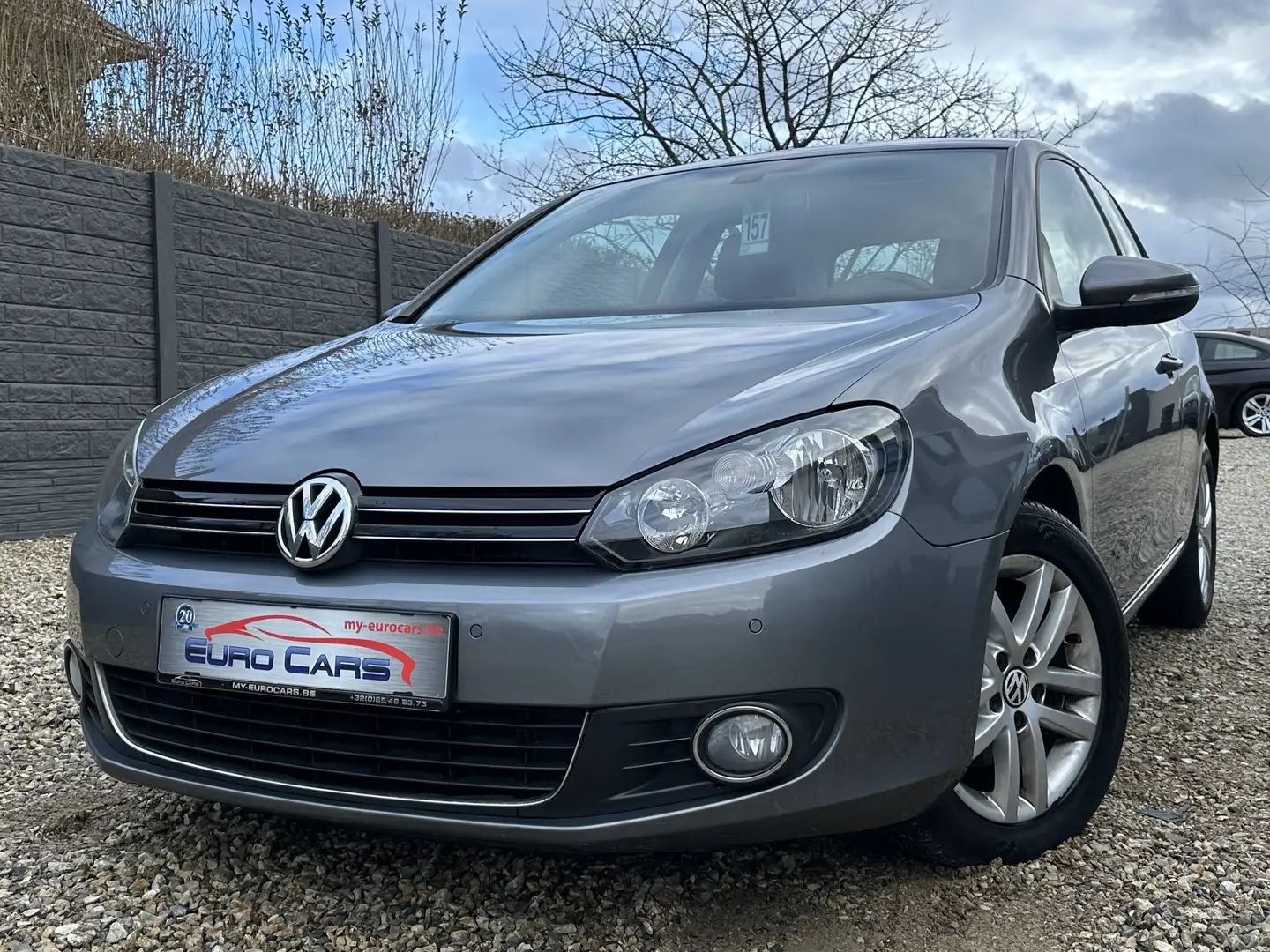 Volkswagen Golf 1.6 CR TDi Highline DSG ALCANTARA/SENSOR/CRUISE Gris - 1