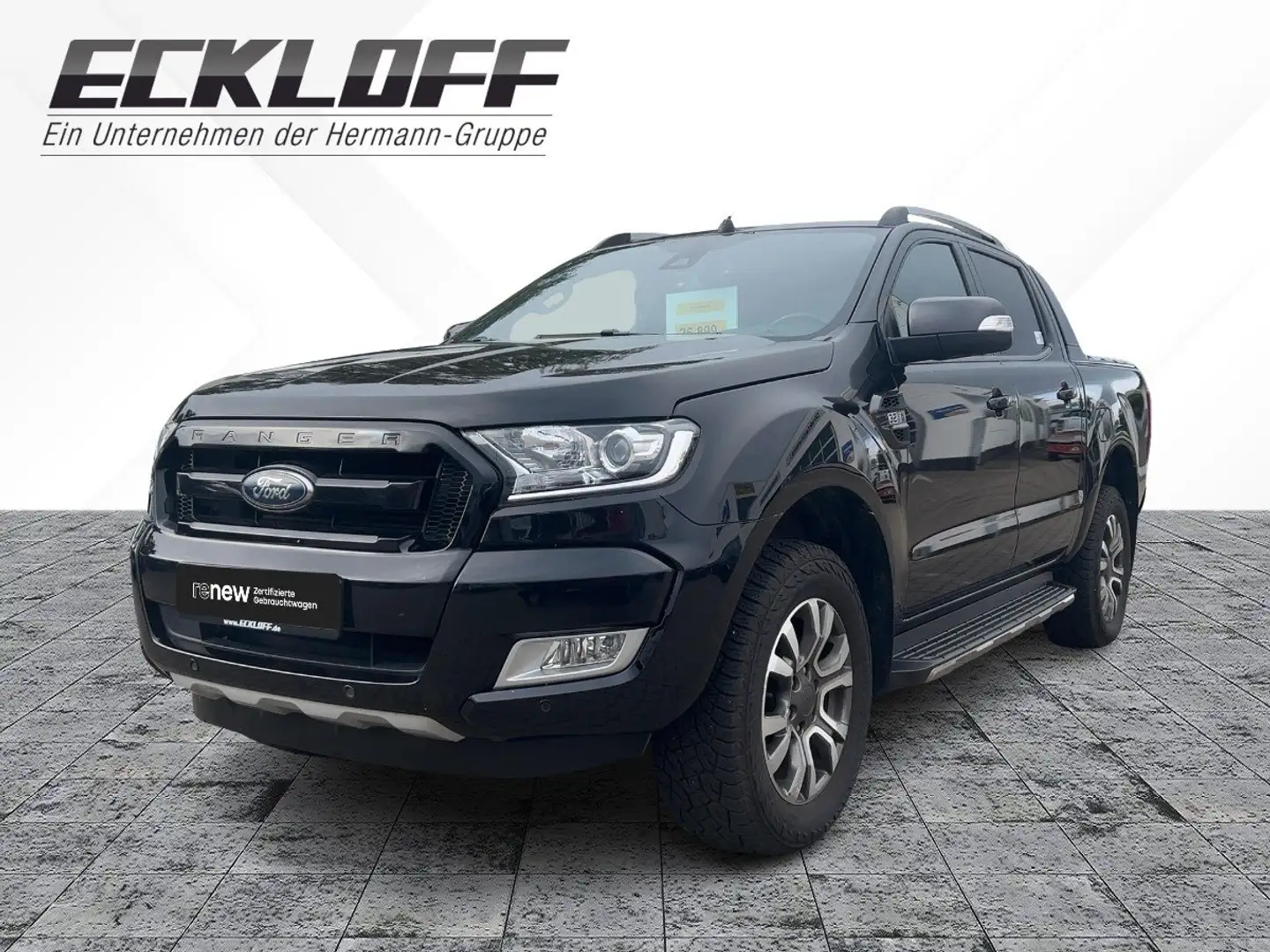 Ford Ranger 3.2 TDCi Doppelkabine Wildtrak AHK*CAM Schwarz - 1