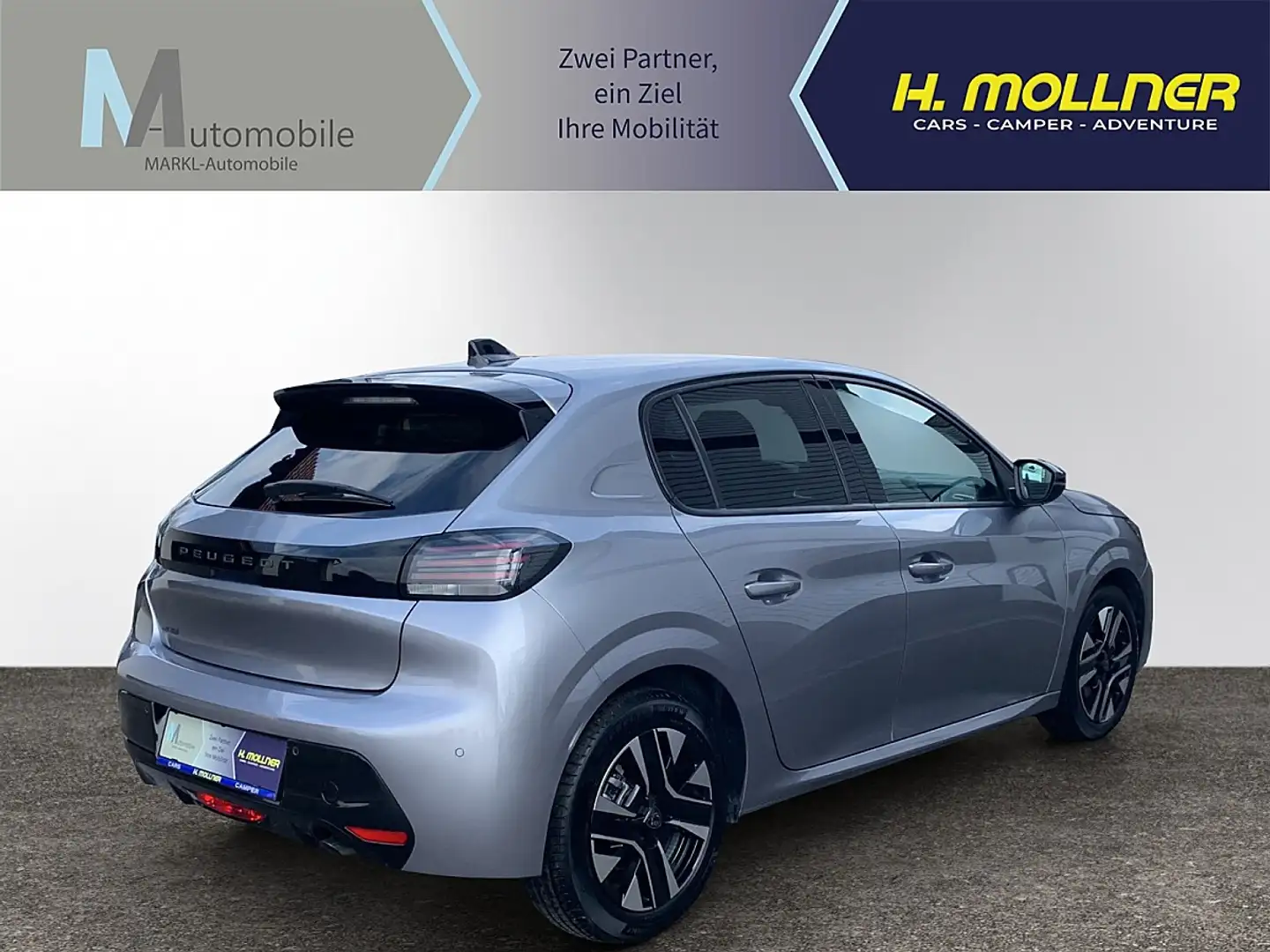 Peugeot 208 PureTech 100 S&S Allure Grau - 2