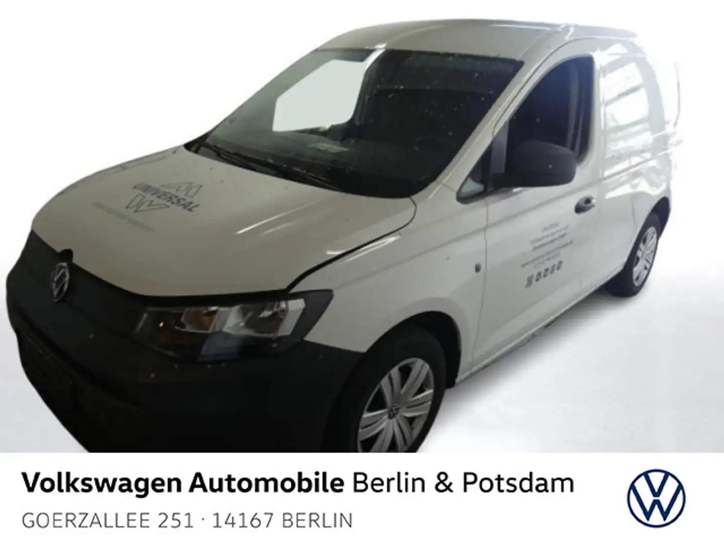 Volkswagen Caddy Cargo 2.0 TDI Klima PDC Telefon GRA Wit - 1