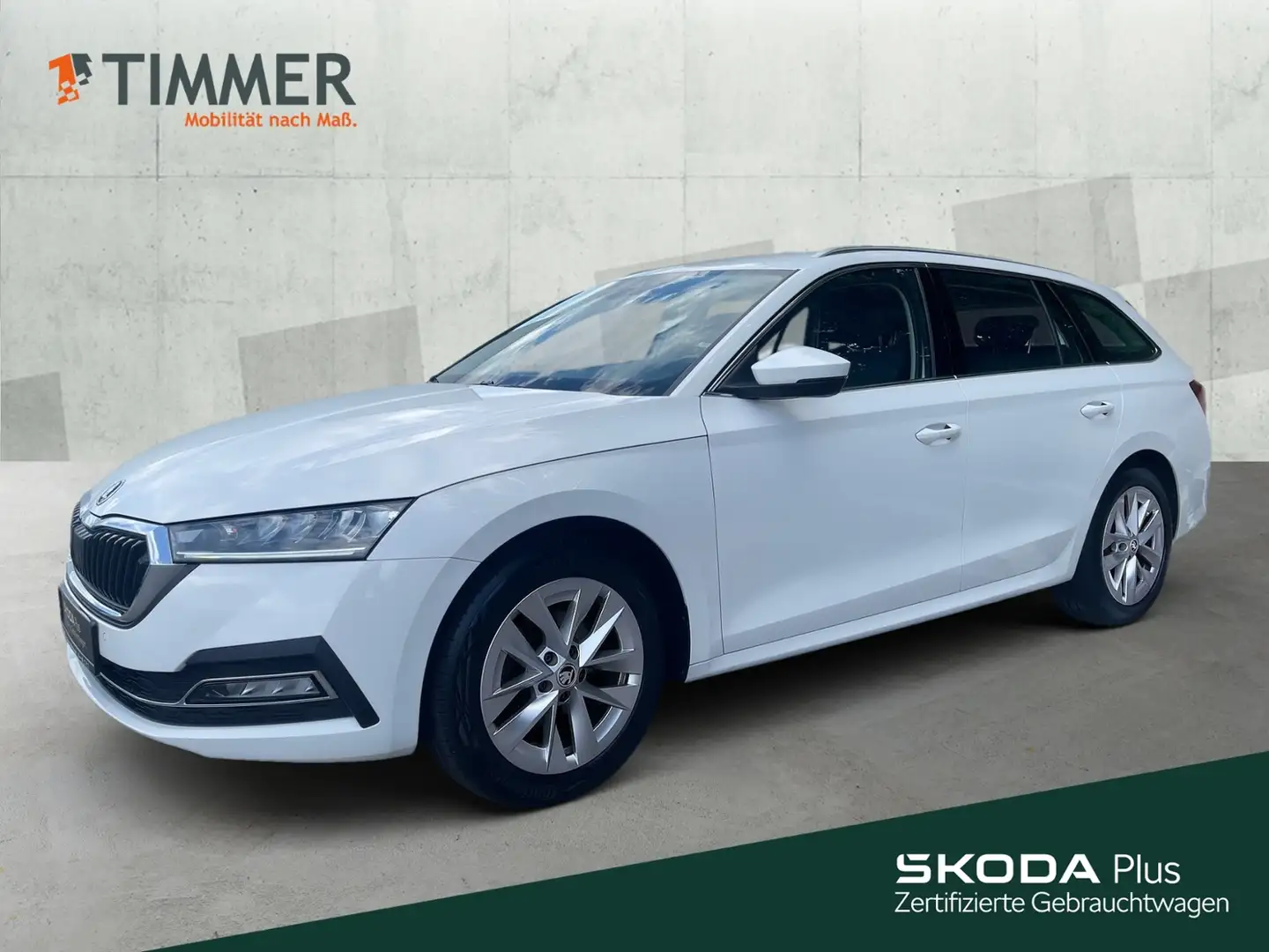 Skoda Octavia Combi 2.0 TDI DSG STYLE *LED *ACC *VIRTUAL *NAVI Weiß - 1