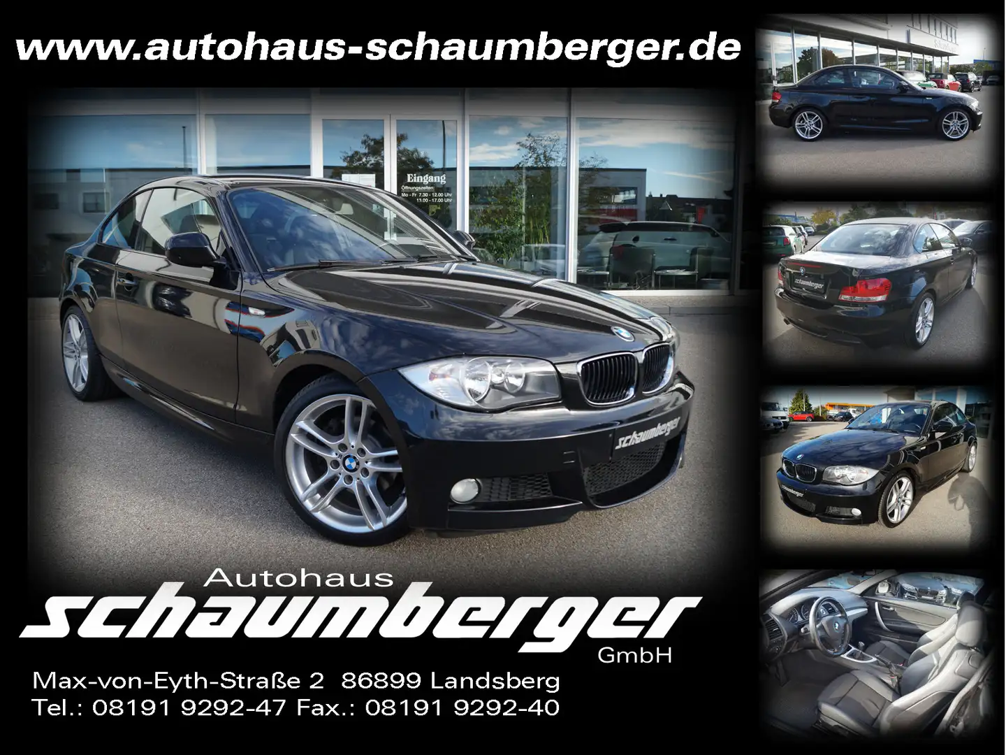 BMW 120 120i Coupe * M Sportpaket * Alu 18´ * 2. Hand * Schwarz - 1