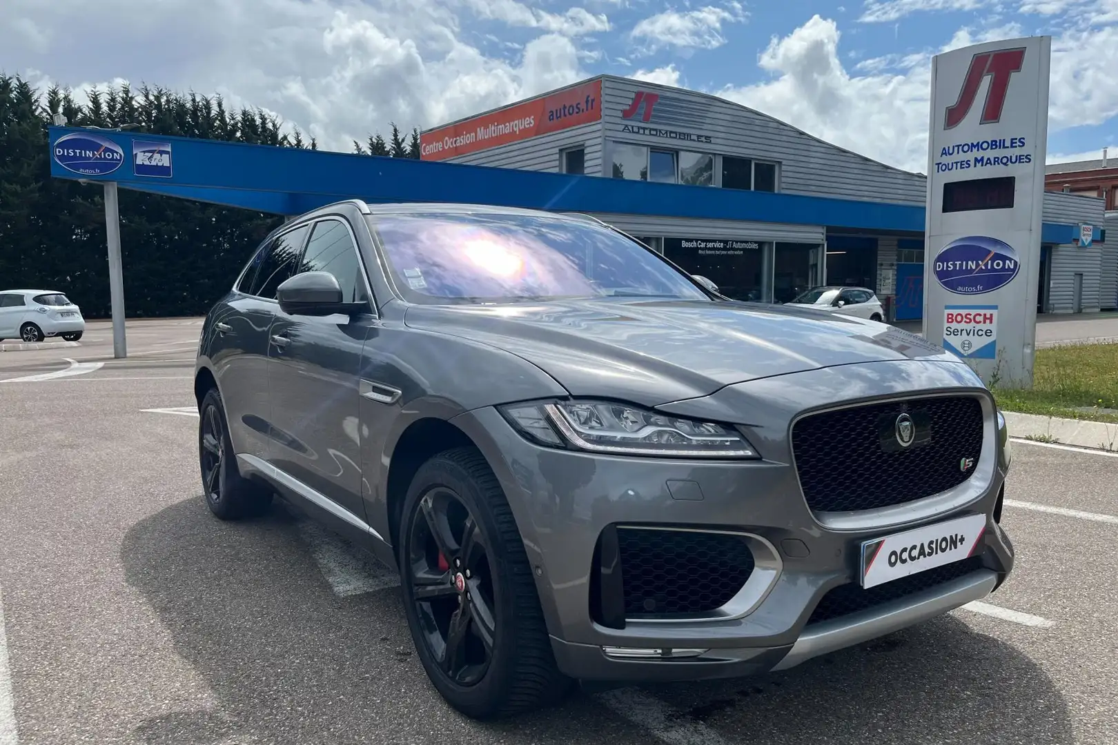 Jaguar F-Pace F-Pace 3.0 D V6 - 300 - BVA - Stop/Start - AWD Gris - 1