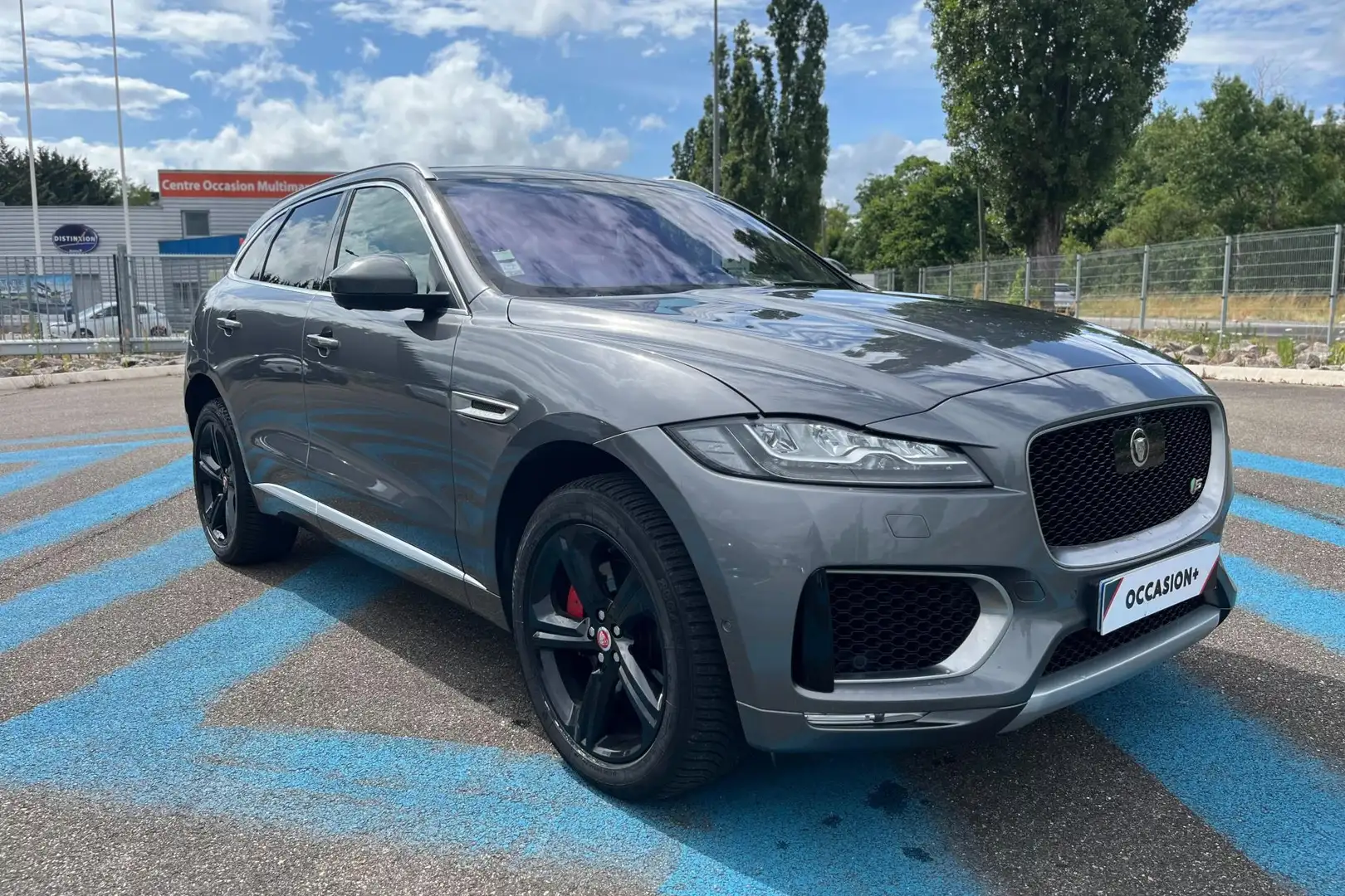 Jaguar F-Pace F-Pace 3.0 D V6 - 300 - BVA - Stop/Start - AWD Grijs - 2