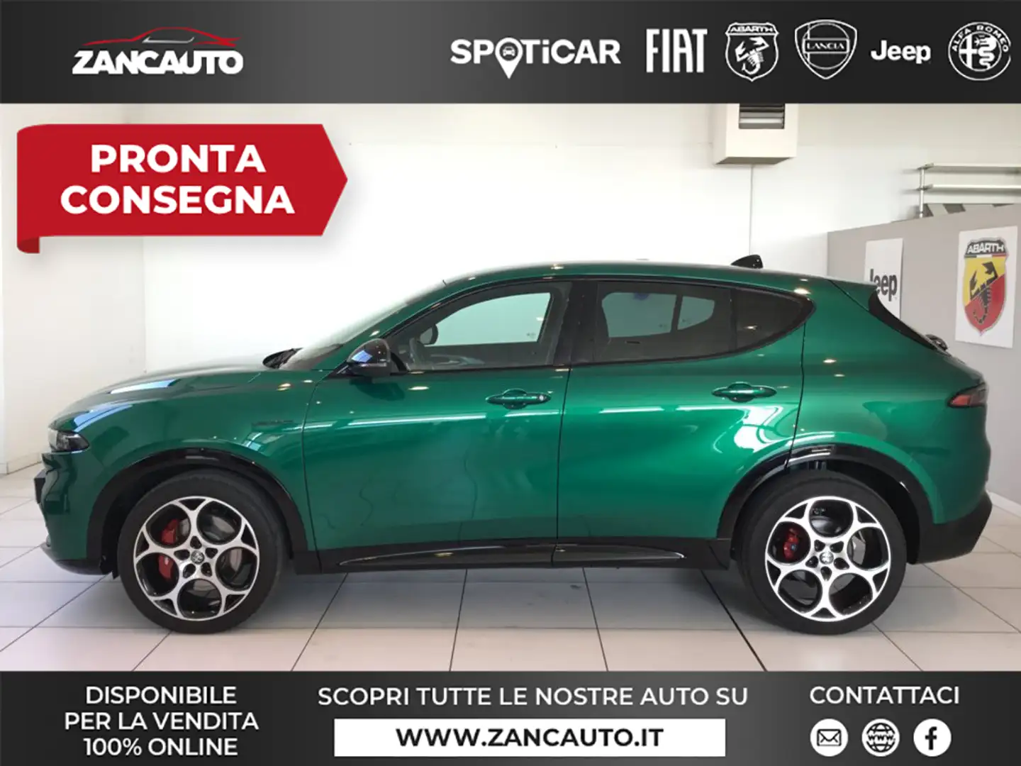 Alfa Romeo Tonale 1.5 160 CV MHEV TCT7 Veloce MY24 Verde - 1