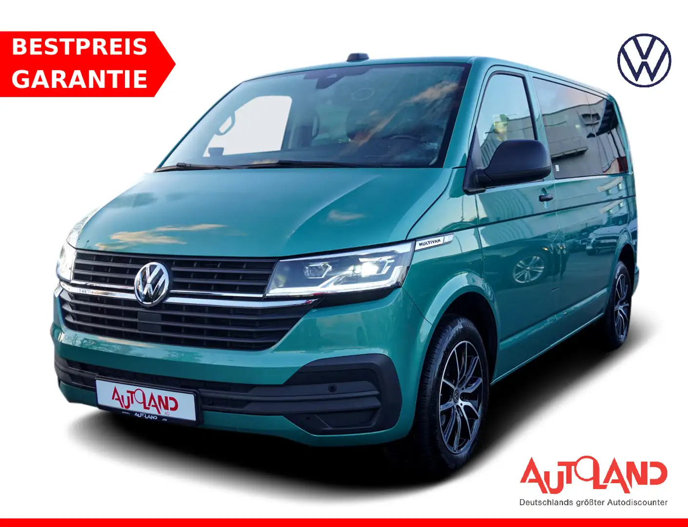Volkswagen T6 Multivan T6  Multivan 2.0 TDI Standheizung App-Connect Vert - 1