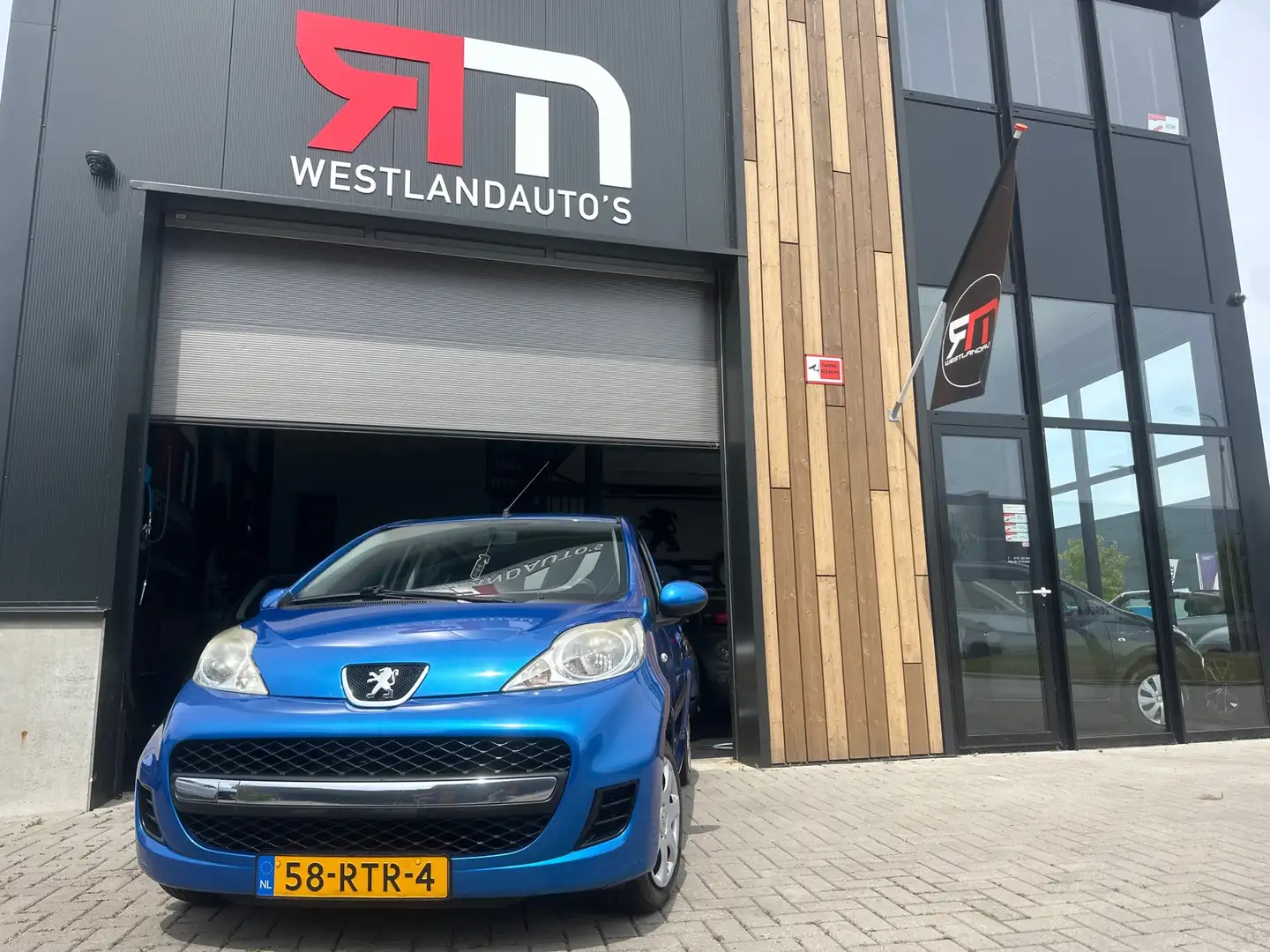 Peugeot 107 1.0-12V XS airco APPLE-CARPLAY Navi NW APK zuinig Azul - 2