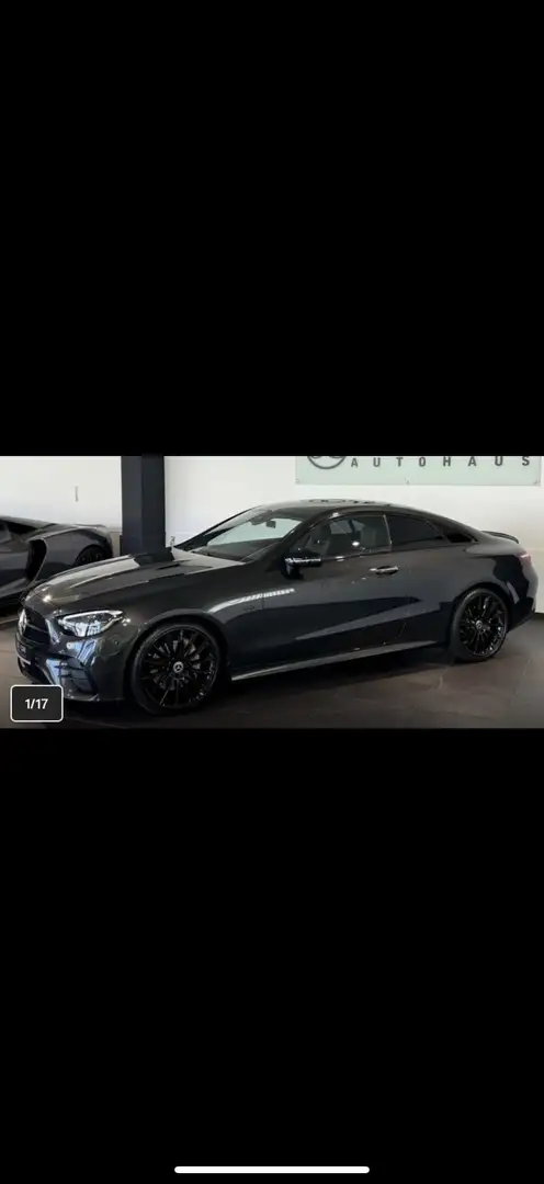 Mercedes-Benz E 220 d Coupe 9G-TRONIC Night Edition Grau - 1