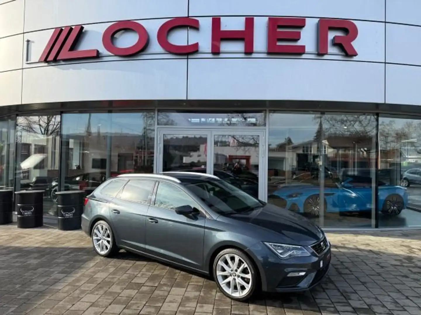 SEAT Leon Sportstourer FR 2.0 TSI DSG ACC LED AHK Sit Grau - 1
