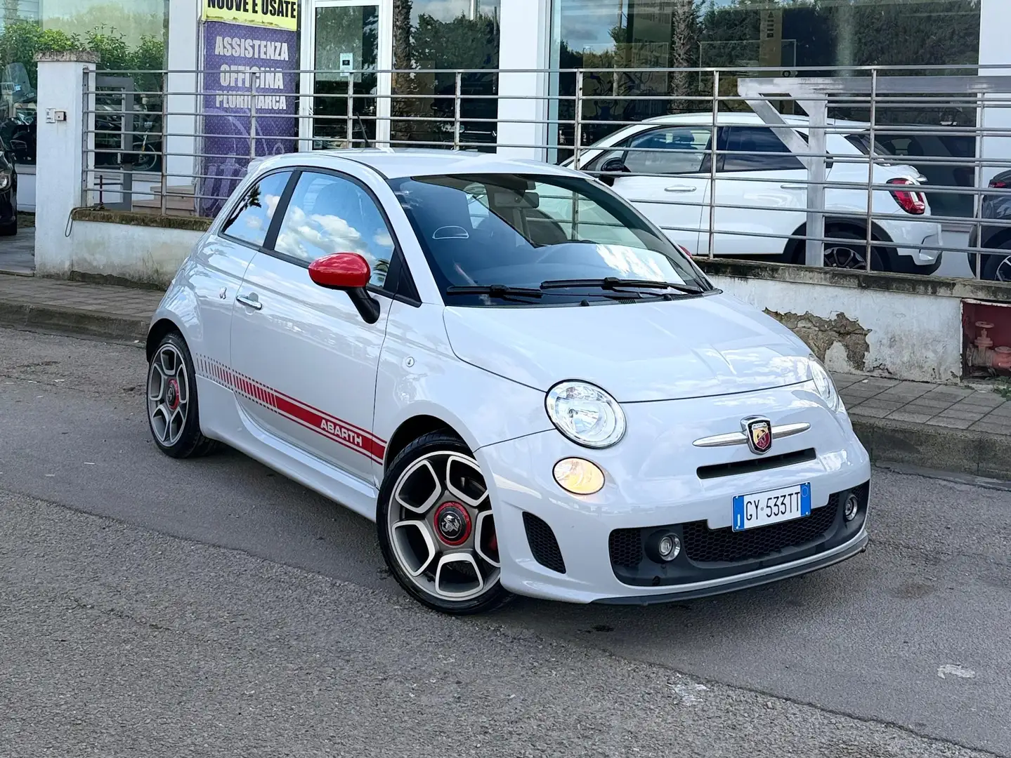 Abarth 500 500/595 1.4 16v turbo t-jet 135cv Grigio - 2