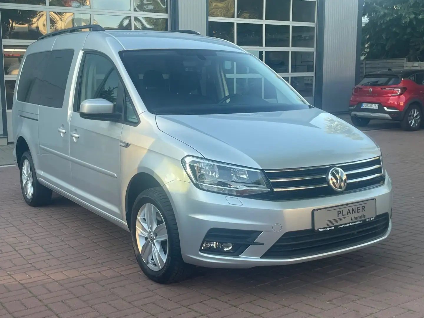 Volkswagen Caddy Maxi 4M 5-Sitzer Sitzh. Navi AHK HU neu Silber - 1
