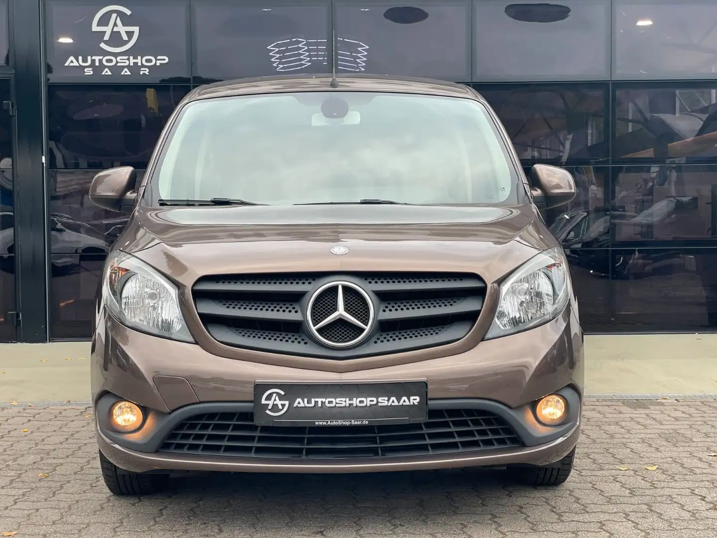 Mercedes-Benz Citan Kombi 111 CDI lang 1-Hand/Klima Brun - 2