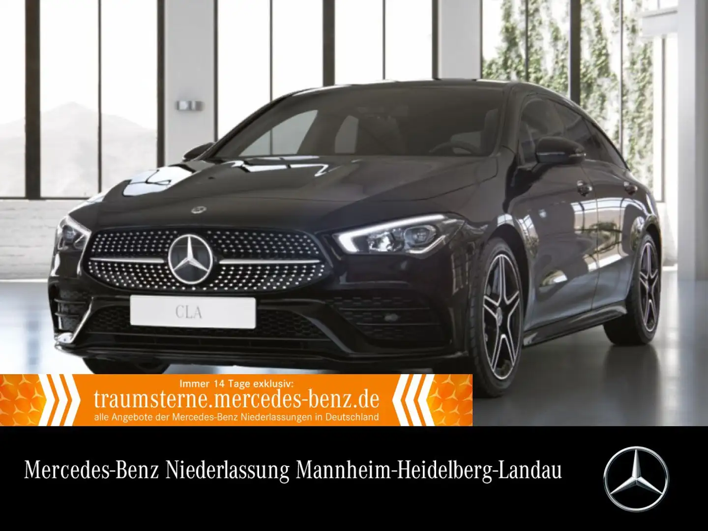 Mercedes-Benz CLA 200 AMG+NIGHT+LED+KAMERA+7G Noir - 1