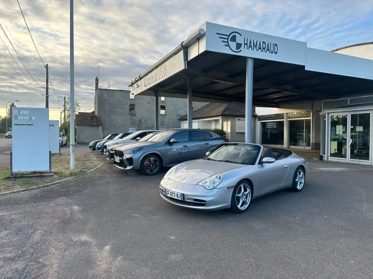 Porsche 911 3.6i - 24V FLAT 6 CARRERA CABRIOLET Gris - 1