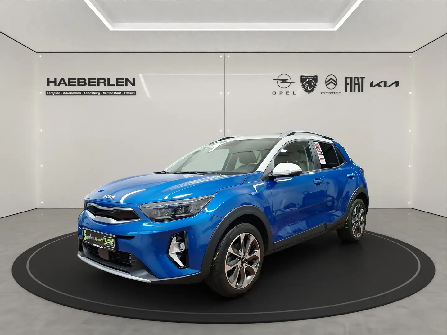 Kia Stonic 1.0 T-GDI Spirit FLA SpurH SpurW LED PDC Modrá - 2