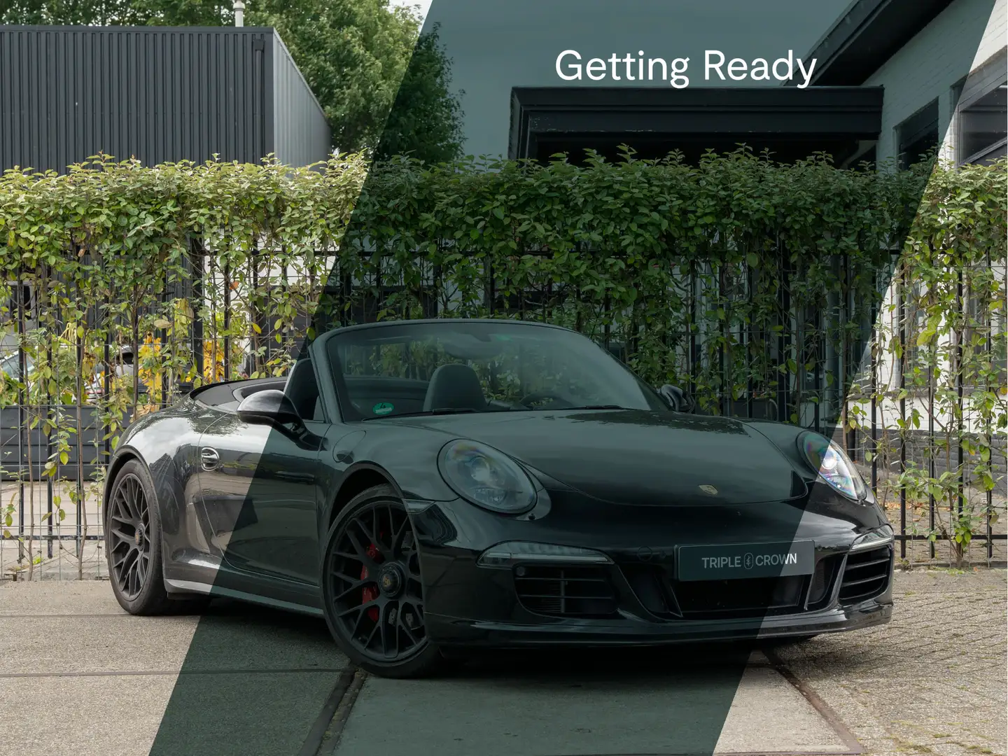 Porsche 991 Cabrio 3.8 Carrera GTS Zwart - 1