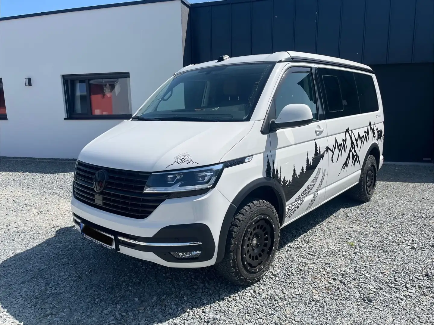 Volkswagen T6 California T6.1 California Ocean Solar,VOLL,TOP Zustand,AHK Weiß - 1