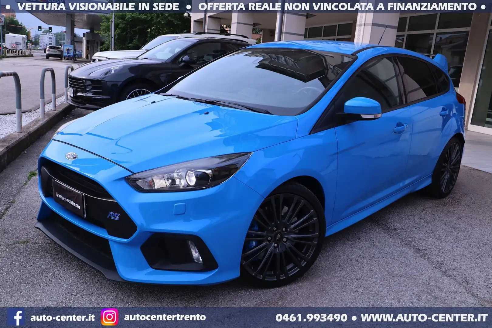Ford Focus RS 2.3 350CV AWD Performance Pack Blau - 2