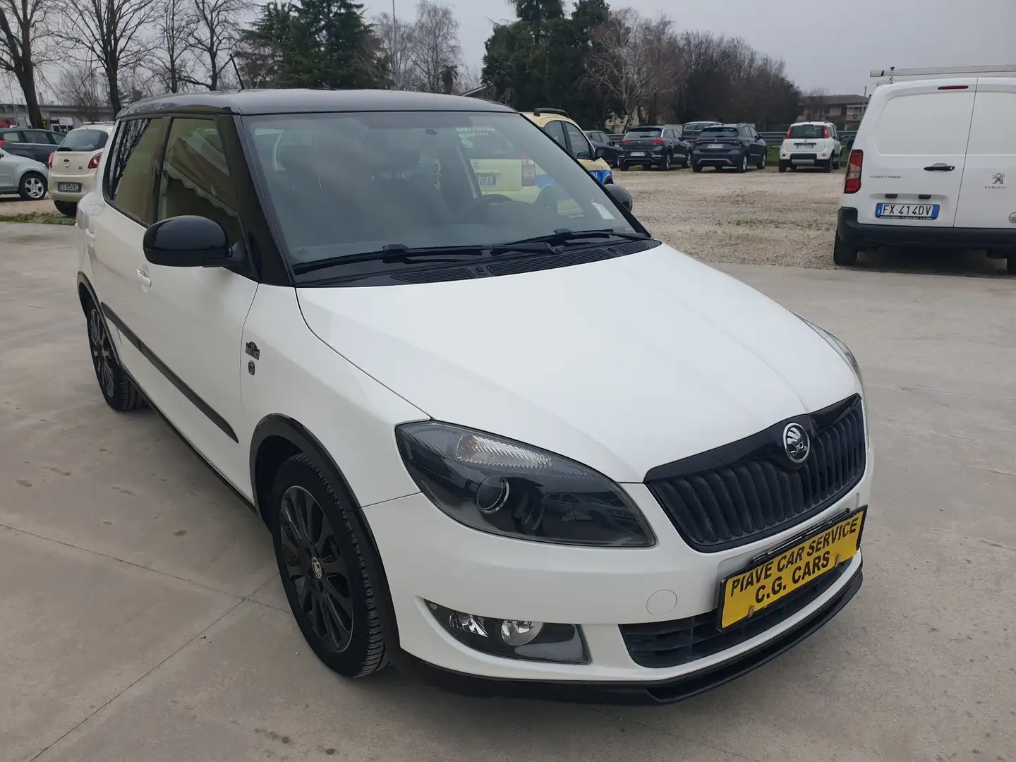 Skoda Fabia Fabia 1.2 tsi Monte Carlo 86cv Bianco - 2