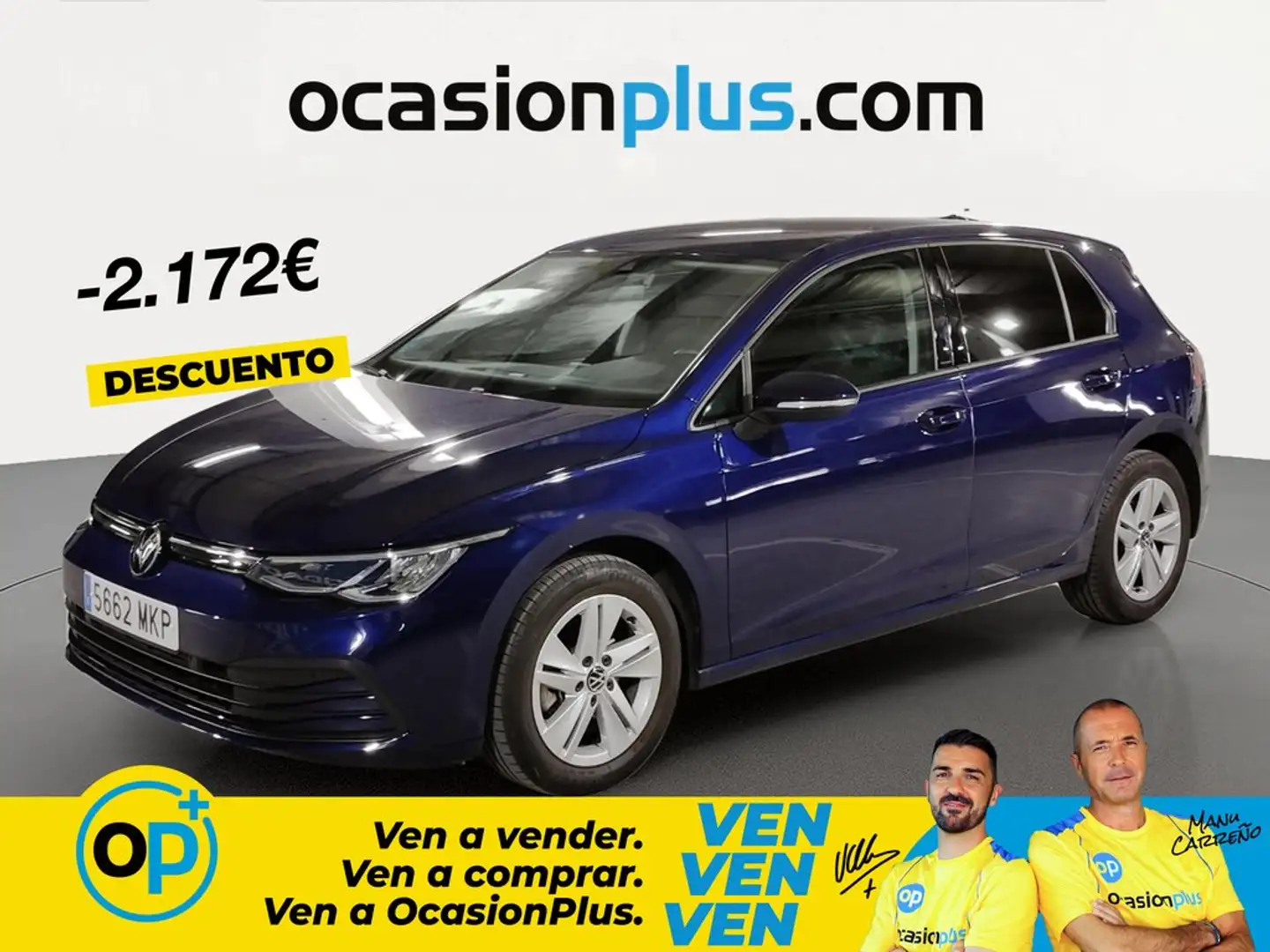 Volkswagen Golf 1.0 eTSI Life DSG 81kW Azul - 1