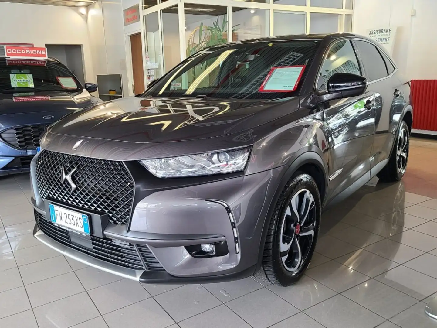 DS Automobiles DS 7 Crossback BlueHDi 180 aut. Performance Line Grigio - 1