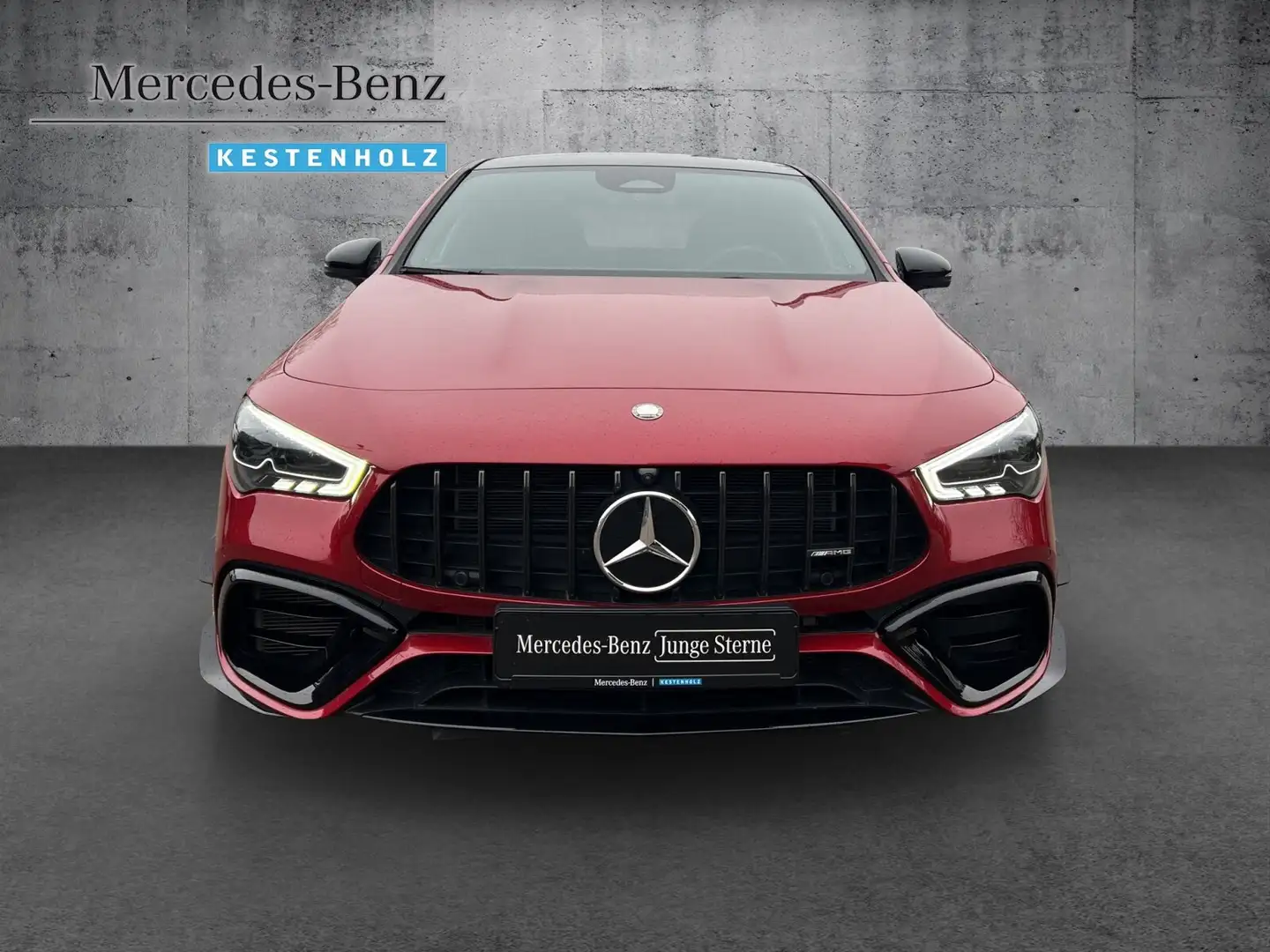 Mercedes-Benz CLA 45 AMG CLA 45 S AMG AERO+NIGHT+PANO+BURME+HUD+MLED+KEYL Červená - 2