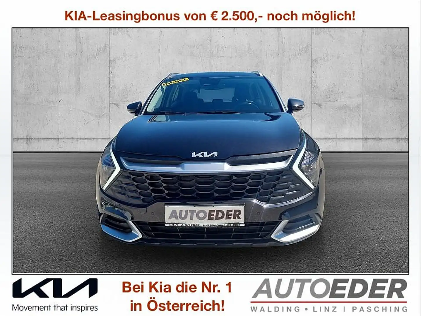 Kia Sportage 1,6 CRDI 48V Silber Negro - 2