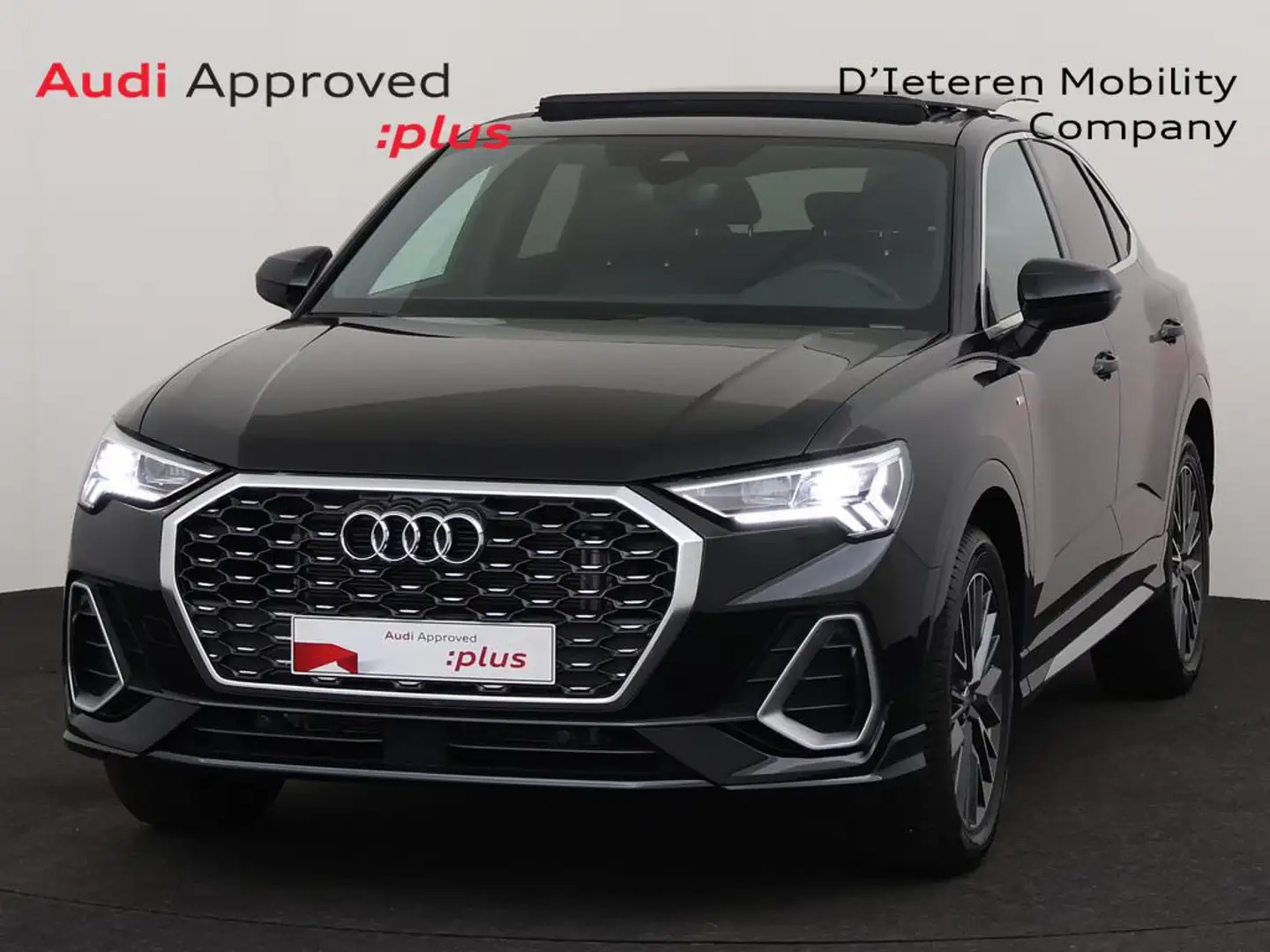 Audi Q3 Sportback S-Line 35 TFSI 150 PK S-tronic / Open Dak / ACC / Leder / Camera / Apple Carplay Noir - 1