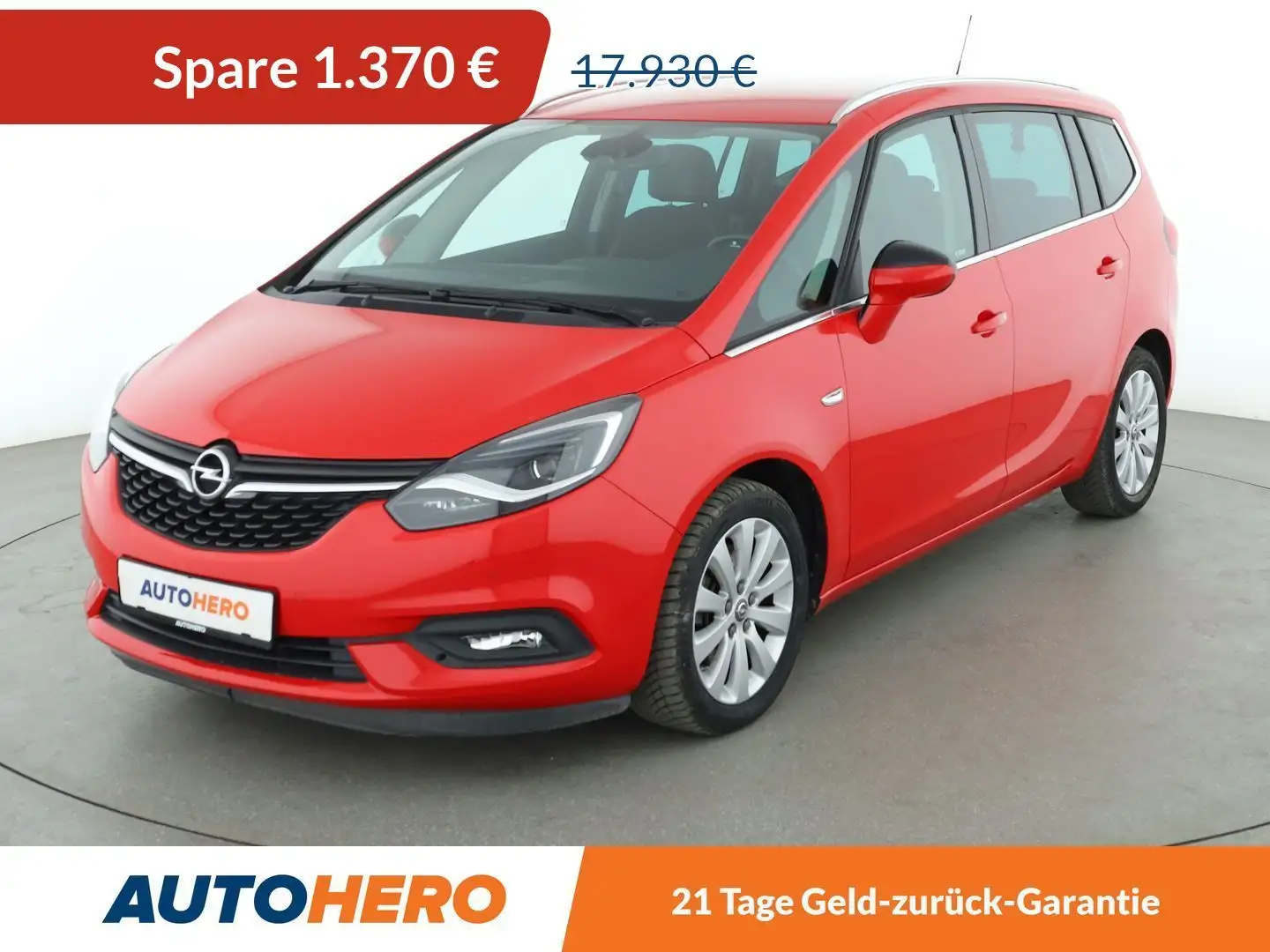 Opel Zafira Tourer 1.6 SIDI Turbo Innovation Aut.*LED*PDC*SHZ*KLIMA* Rouge - 1