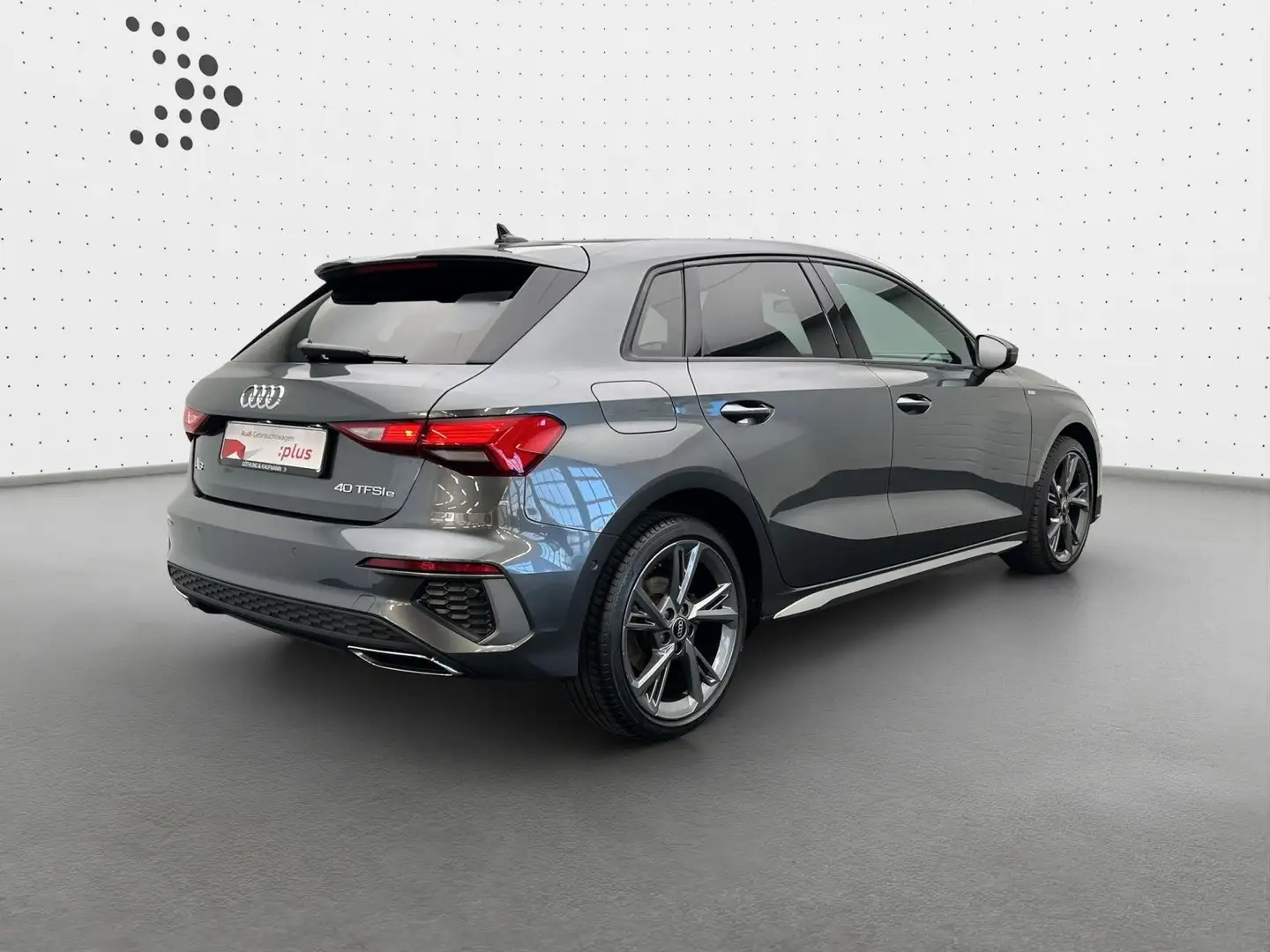 Audi A3 TFSI e S line 40 e S tronic *PDC*LE Gris - 2