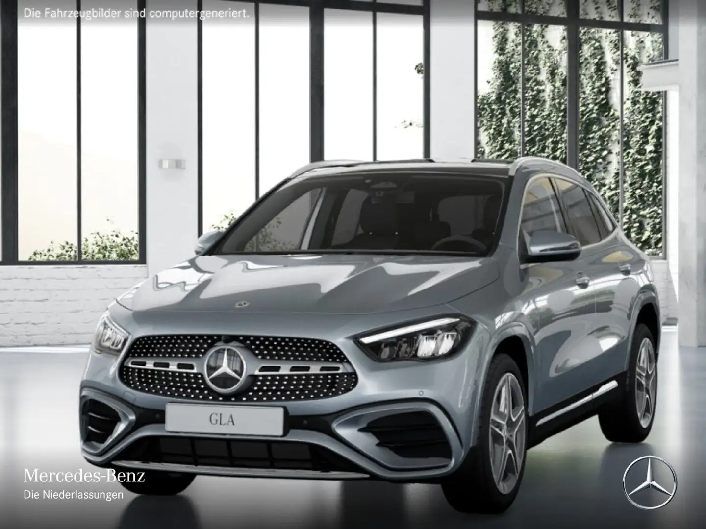 Mercedes-Benz GLA 180 AMG+PANO+LED+KAMERA+KEYLESS+7G Silber - 2