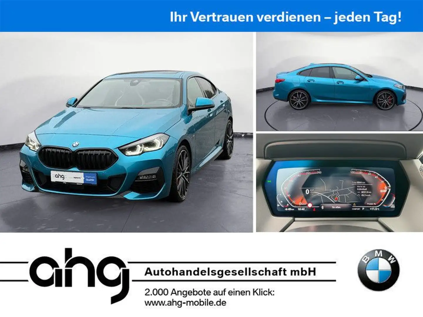 BMW 220i Gran Coupe M Sport EDITION COLORVISION Head Blau - 1