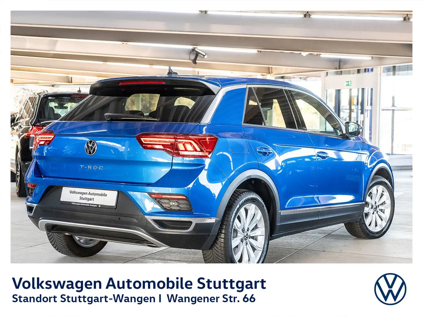 Volkswagen T-Roc Sport 1.5 TSI Navi Kamera LED ACC SHZ Blau - 2