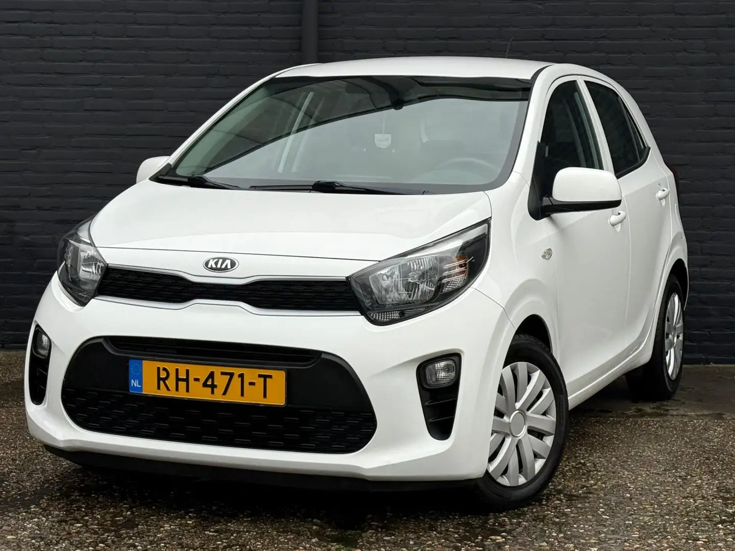 Kia Picanto 1.0 CVVT EconomyPlusLine AIRCO | ELEK RAMEN | 8096 Weiß - 1