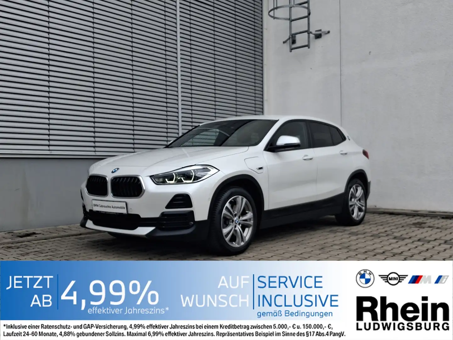 BMW X2 xDrive25e Weiß - 1