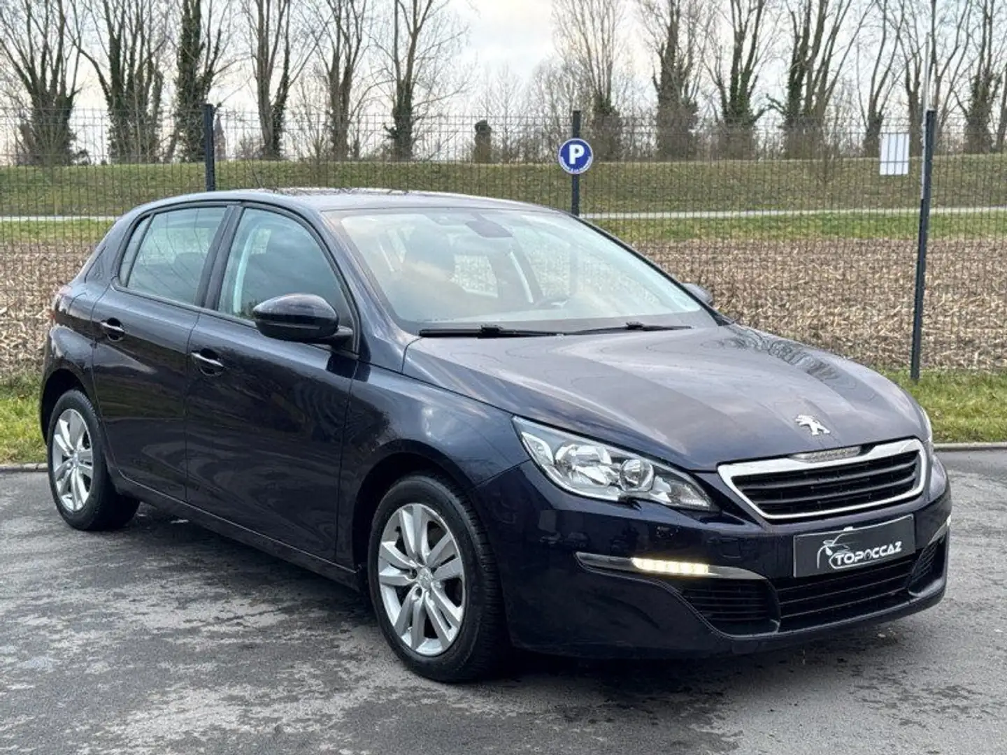 Peugeot 308 1.6 HDI 120CH ACTIVE BUSINESS * 2015 * GPS * LED * JANTES Bleu - 2